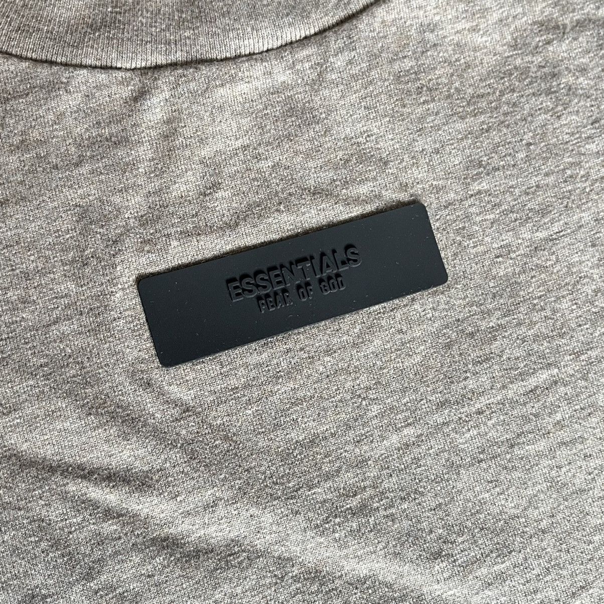 Essentials Fear of God FOG Essentials Grey Longsleeve Oversized T Shirt Size US S / EU 44-46 / 1 - 4 Thumbnail