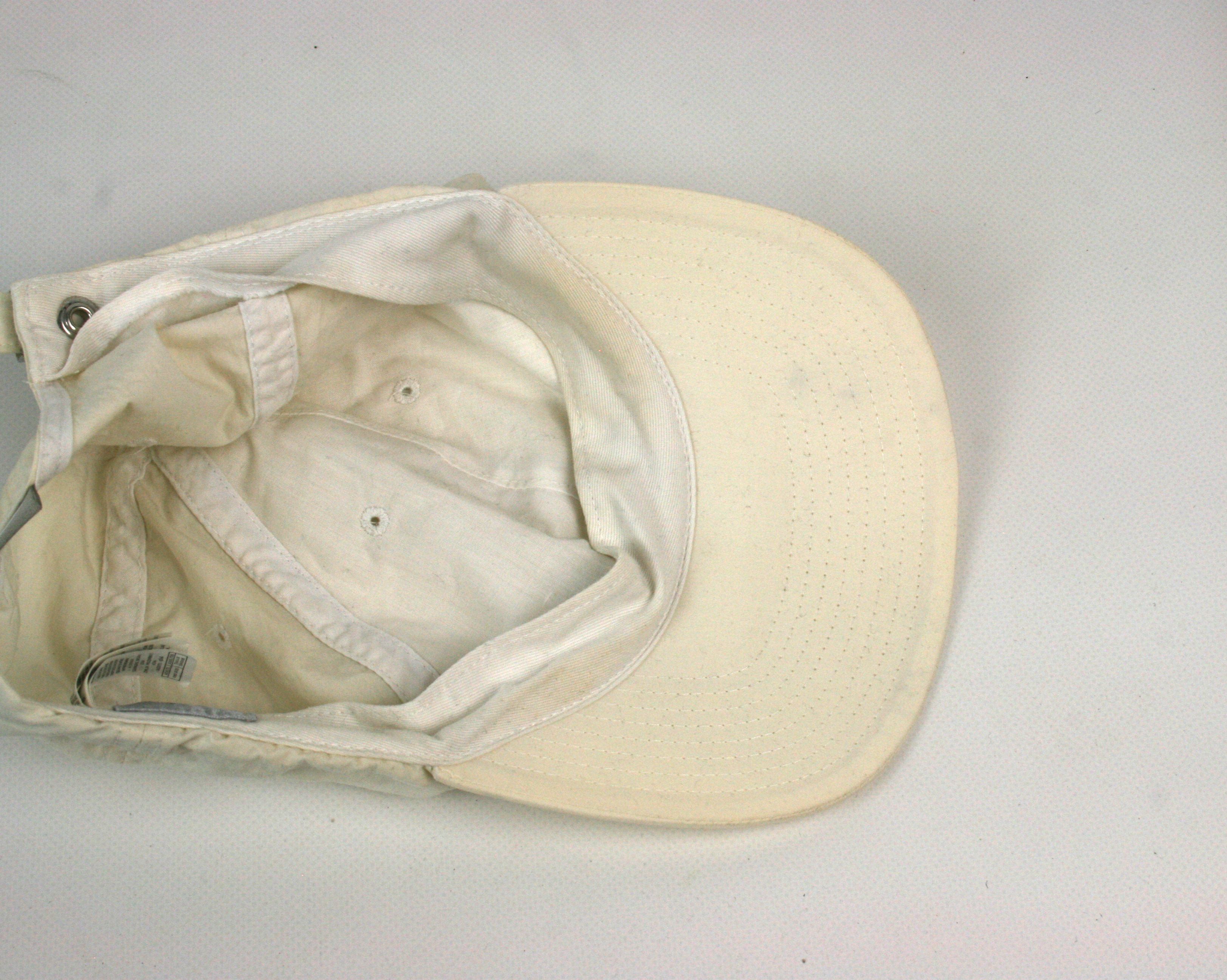 Nike 90S Swoosh Logo Nylon Cotton Cap Vintage Size ONE SIZE - 6 Thumbnail