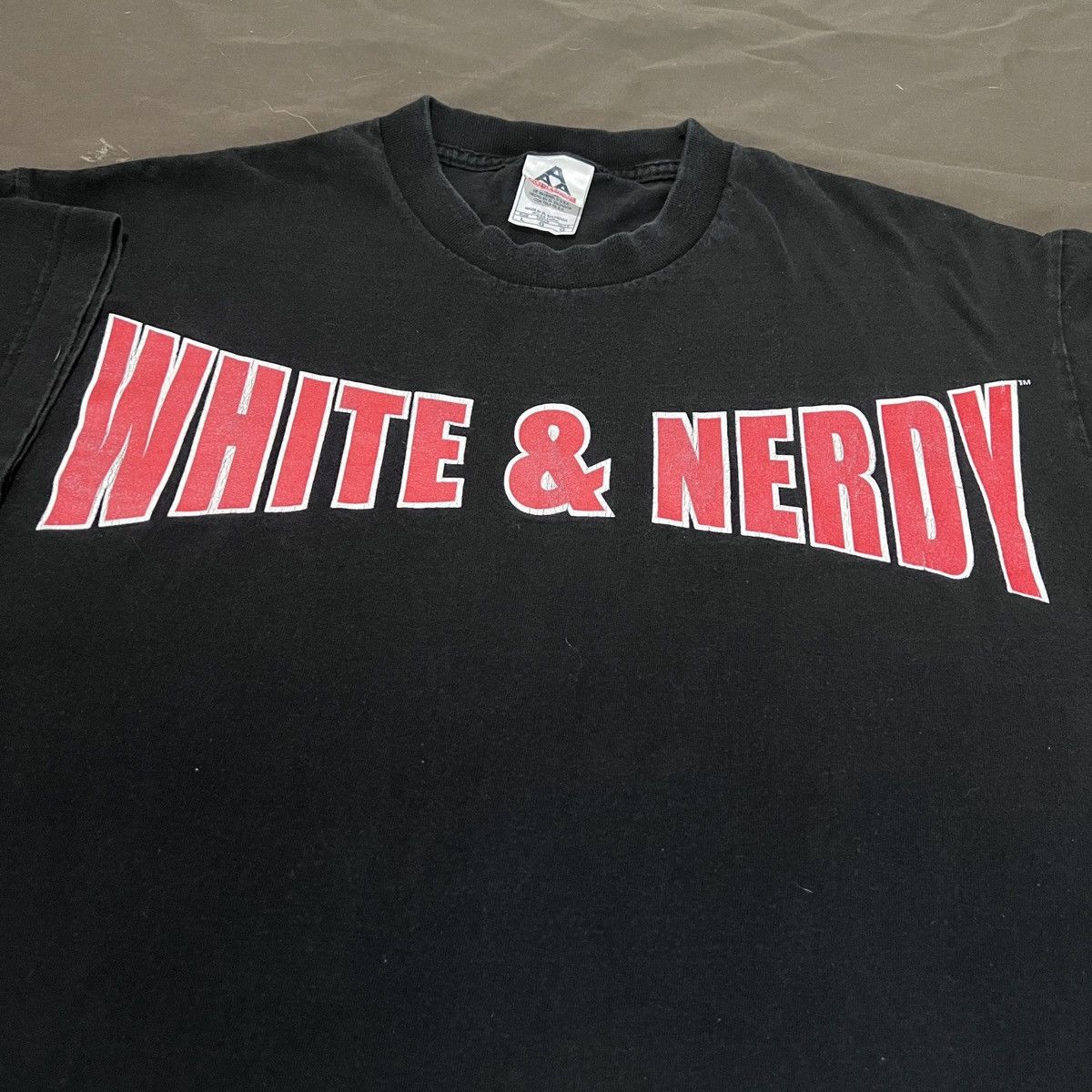 Vintage Vintage Y2K White & Nerdy Yankovic Promo Tee Comedy hip-hop Size US L / EU 52-54 / 3 - 3 Thumbnail