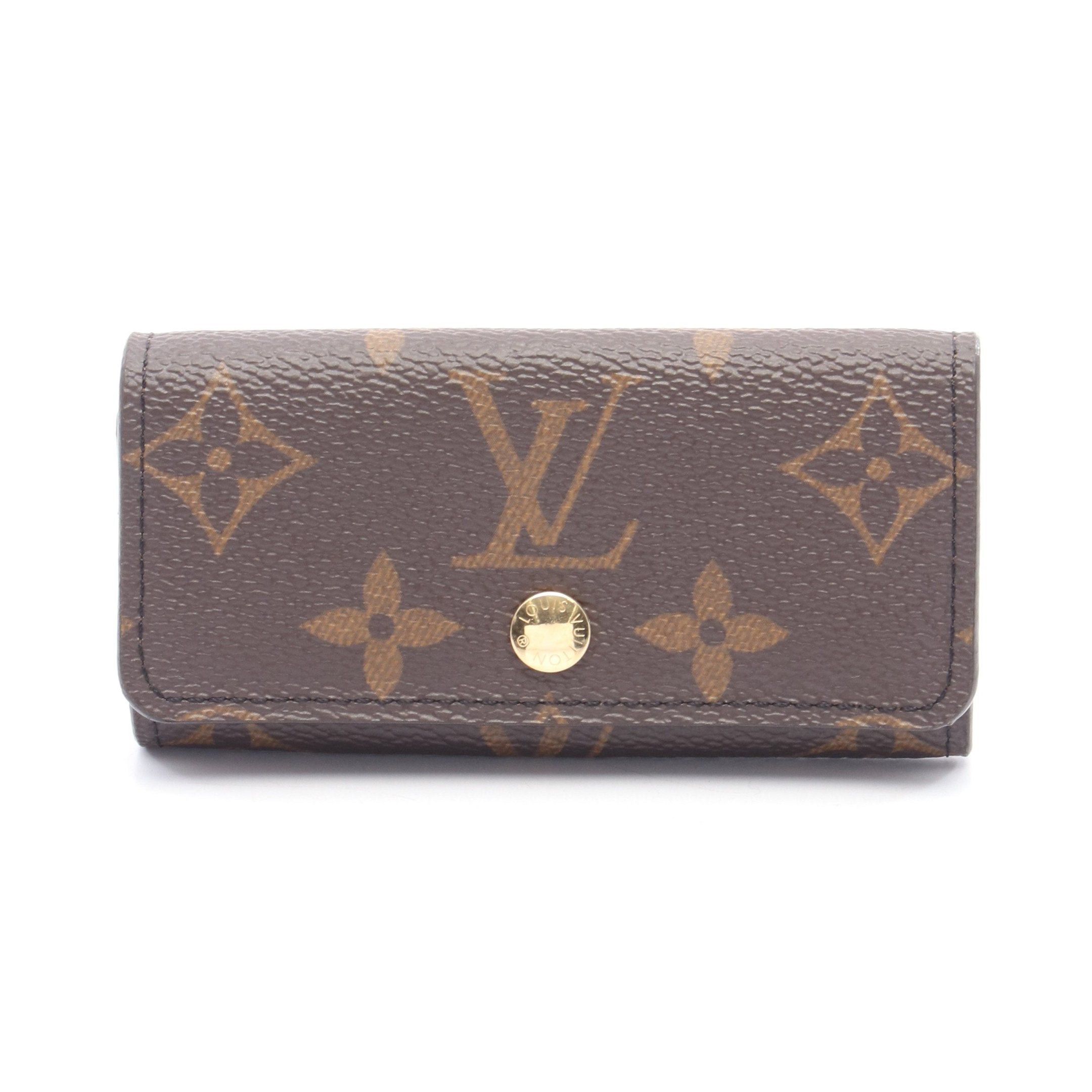 Louis Vuitton Louis Vuitton Multicle 4 Monogram Ring Chain Key Case Brown Size ONE SIZE - 1 Thumbnail