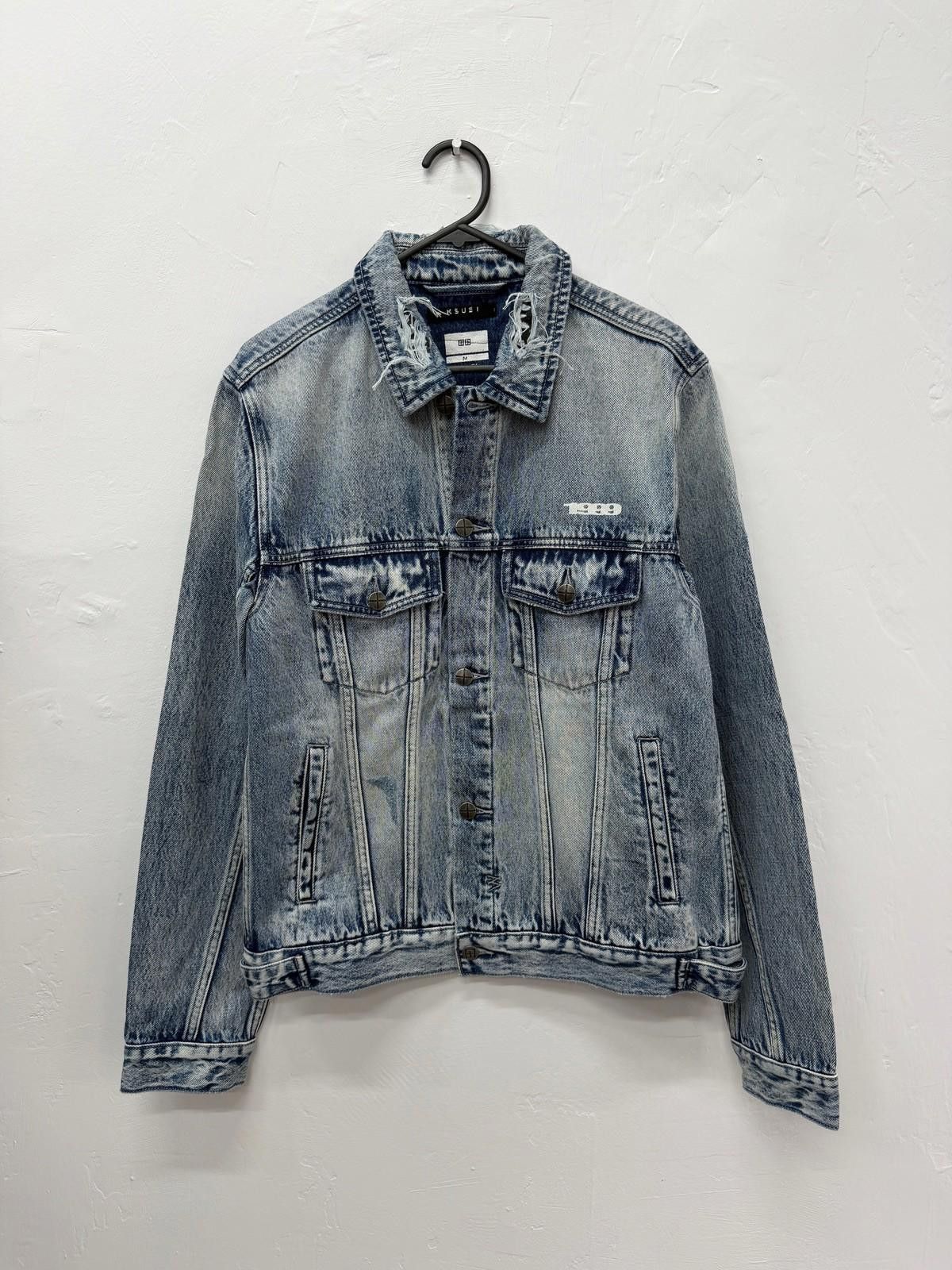 Ksubi new Ksubi mens classic jacket medium denim blue 1999 Size US M / EU 48-50 / 2 - 1 Thumbnail
