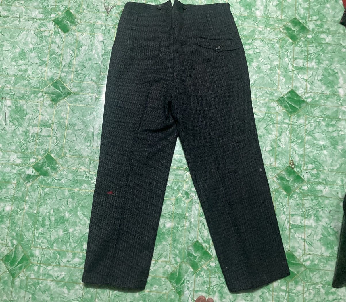 Designer × Vintage Vintage Deponirt Flamer Wool Phat 70s Size US 33 - 3 Thumbnail