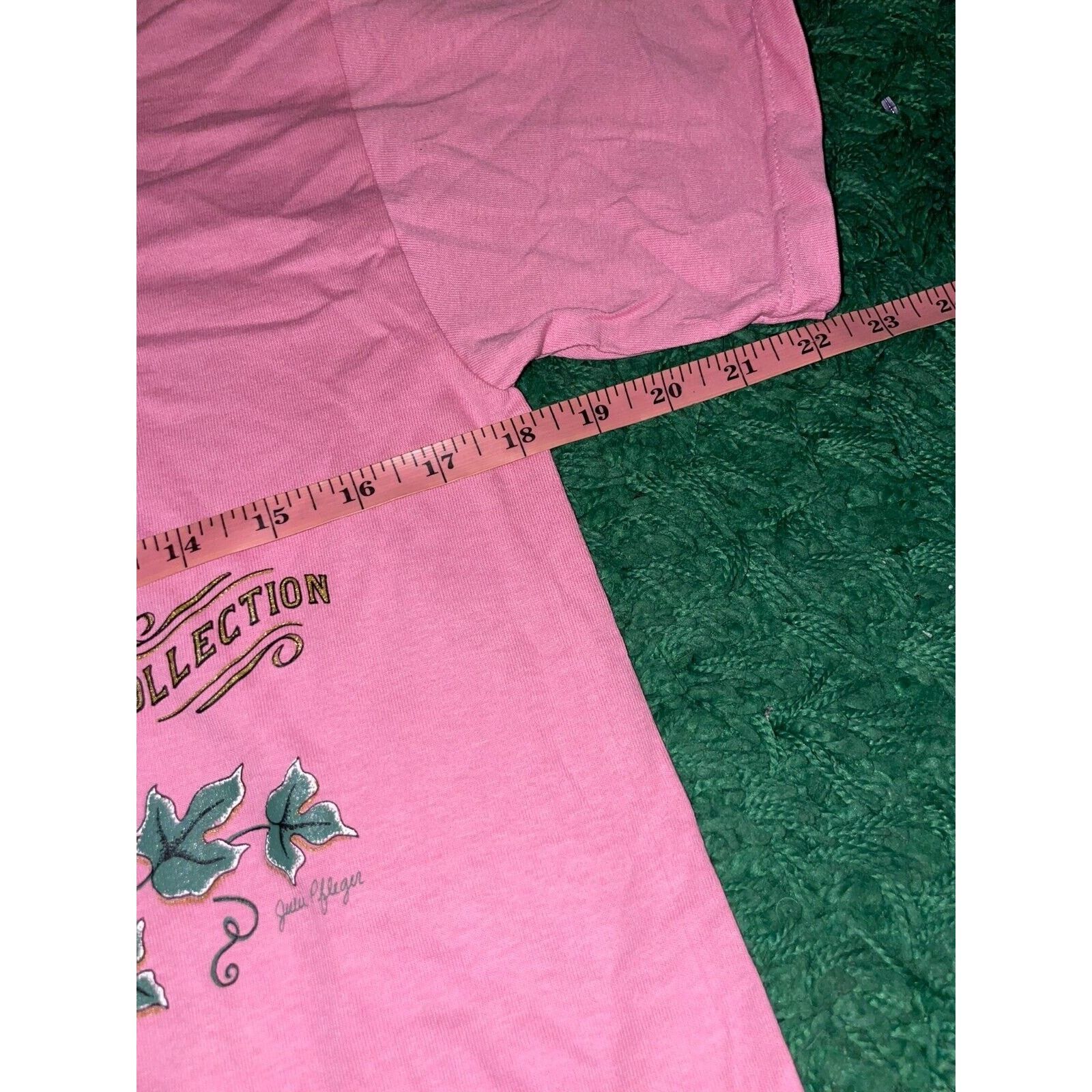 Jerzees Vintage Wyoming Wildflower Shirt Big Horn Pink Tee VTG 90s S Size US S / EU 44-46 / 1 - 9 Thumbnail