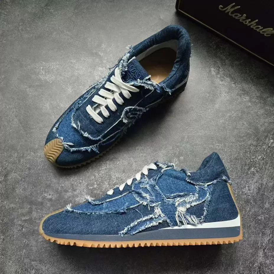 Loewe LOEWE FLOW RUNNER Denim Blue 40 Worn once like new Size US 7 / EU 40 - 4 Thumbnail