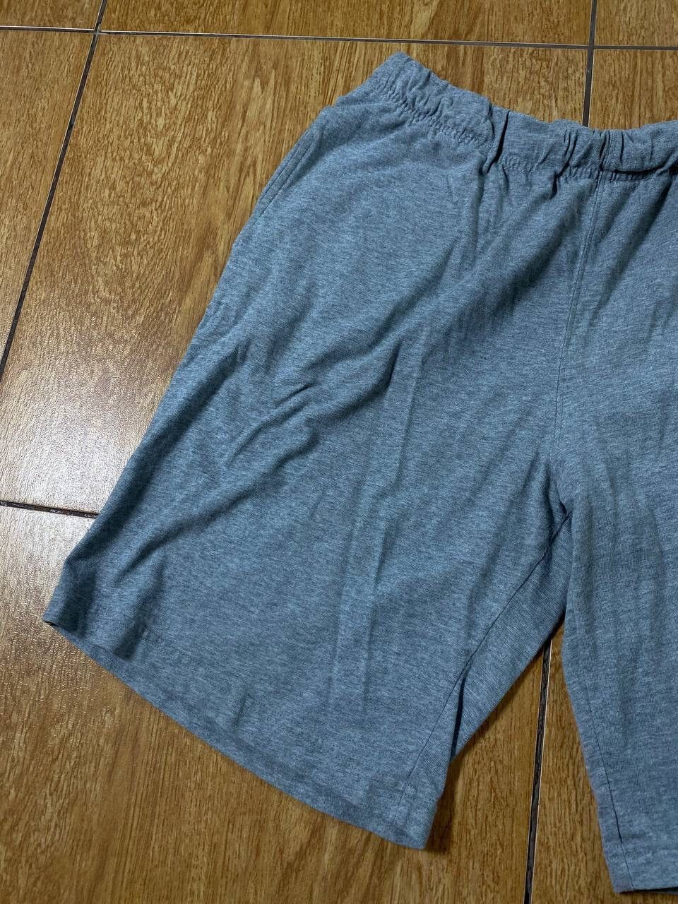 Nike × Vintage Nike Vintage Y2k Swoosh Logo Shorts Rare Streetwear Gray Size US 36 / EU 52 - 20 Thumbnail
