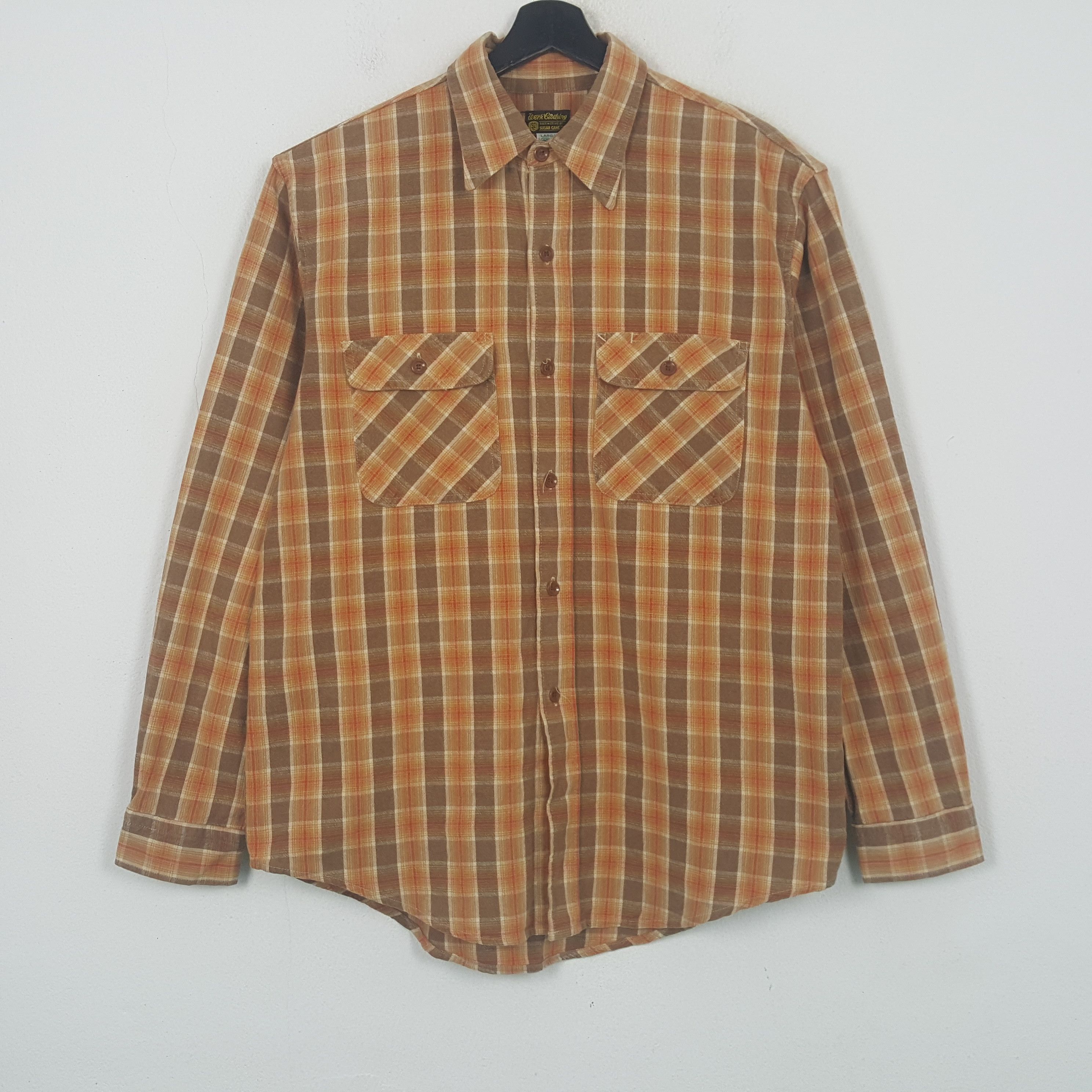 Sugar Cane Sugar Cane Japanese Brand Double Pocket Shirt C294N42 Size US L / EU 52-54 / 3 - 1 Thumbnail