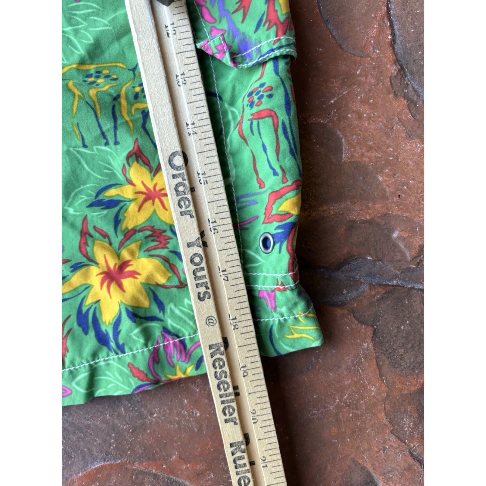 Polo Ralph Lauren Polo Ralph Lauren Swim Board Shorts Trunks Men's Large Floral Tropical Multicolor Nylon Polyester Lined Drawstring Pockets Size US L / EU 52-54 / 3 - 6 Thumbnail