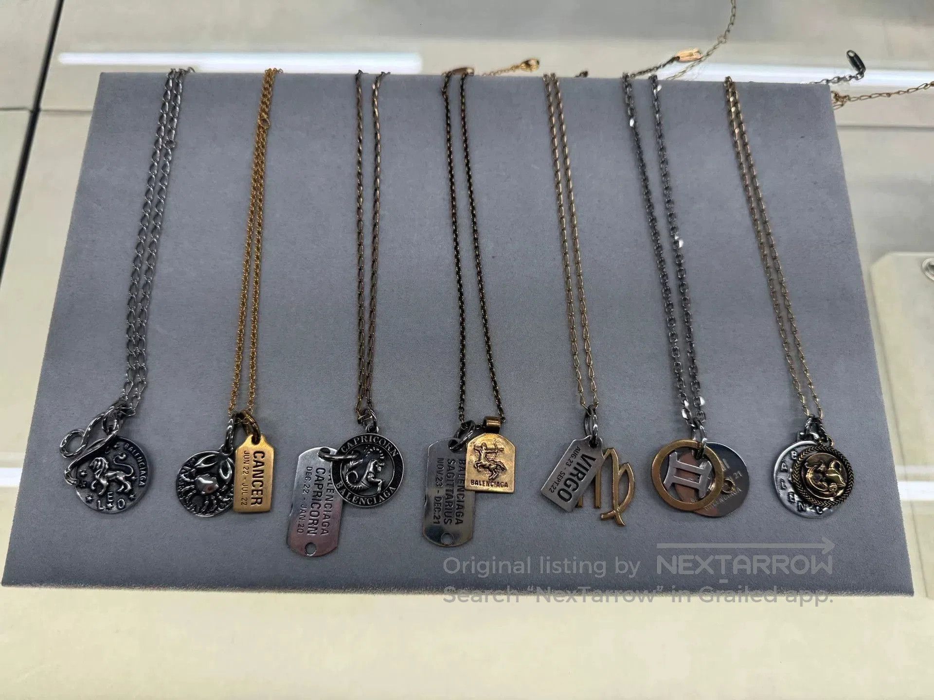 Balenciaga Balenciaga Capricorn Zodiac Necklace. Size ONE SIZE - 6 Thumbnail