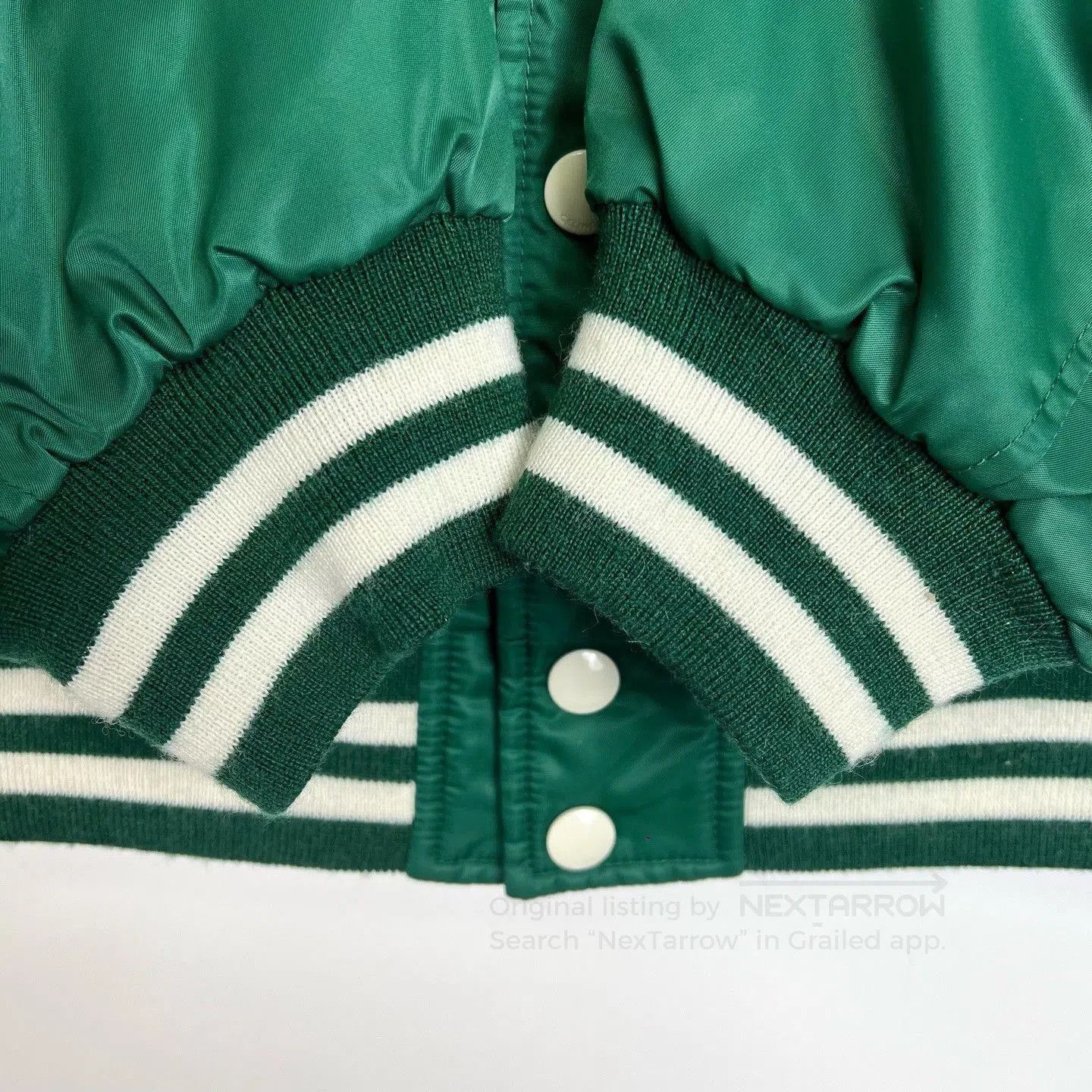 Celine Celine Green Letter Embroidery Baseball Jacket. Size S / US 4 / IT 40 - 5 Thumbnail