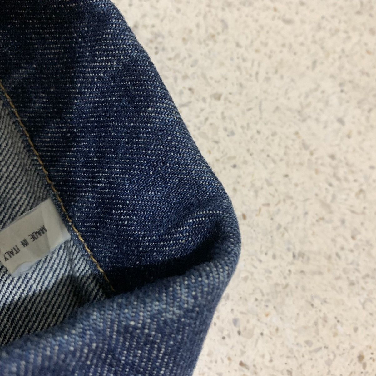 Helmut Lang 2000s Helmut Lang Denim Jacket Indigo Blue Size XS / US 0-2 / IT 36-38 - 8 Thumbnail
