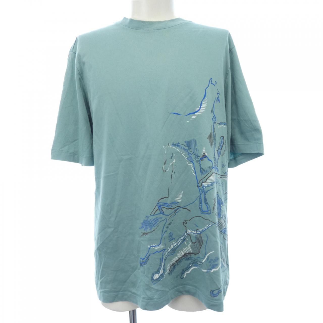 Hermes Hermes Hermes T-shirt XS T-shirt Cotton T-Shirts DUTY FREE for USA Size ONE SIZE - 1 Thumbnail