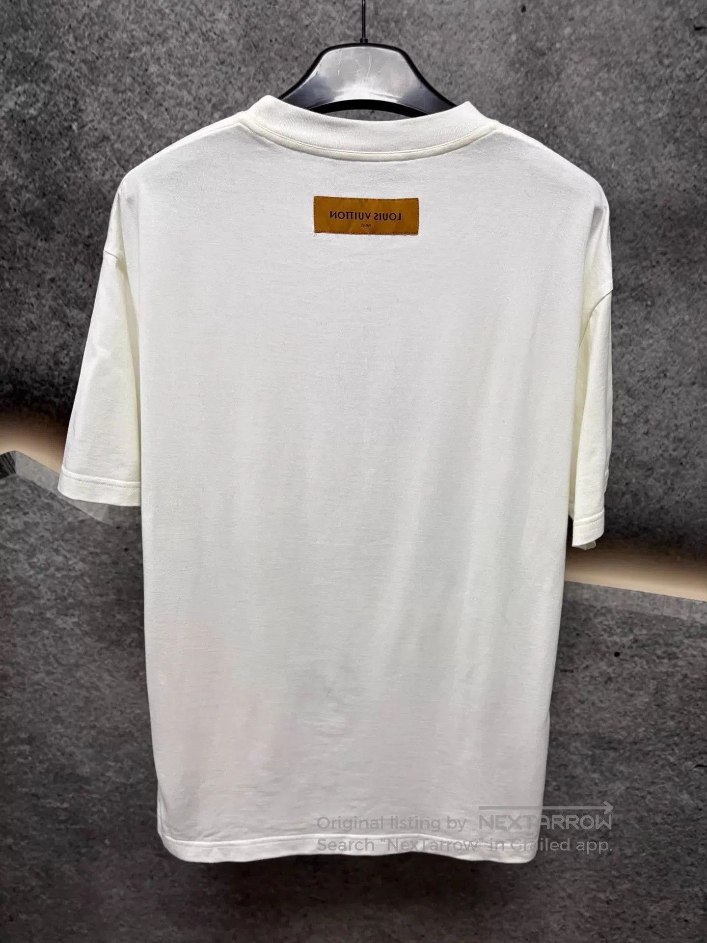 Louis Vuitton White Bird and Ribbon Print Short Sleeve T-Shirt. Size US L / EU 52-54 / 3 - 2 Thumbnail