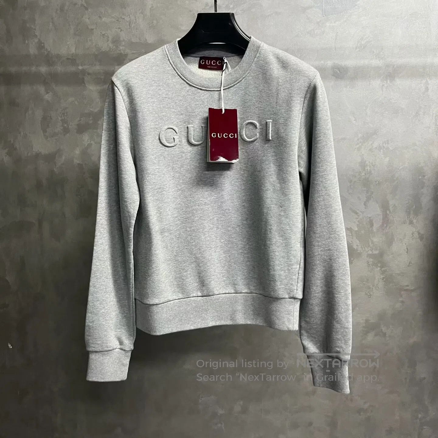 Other Louis Vuitton Gray solid-color long-sleeved hoodie with ro Size US L / EU 52-54 / 3 - 1 Thumbnail
