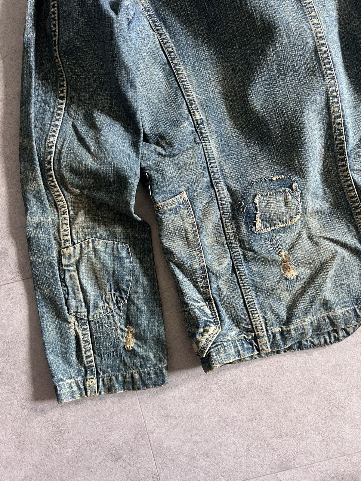 Kapital × Kapital Kountry Kapital Patchwork Denim Jacket Size US M / EU 48-50 / 2 - 5 Thumbnail