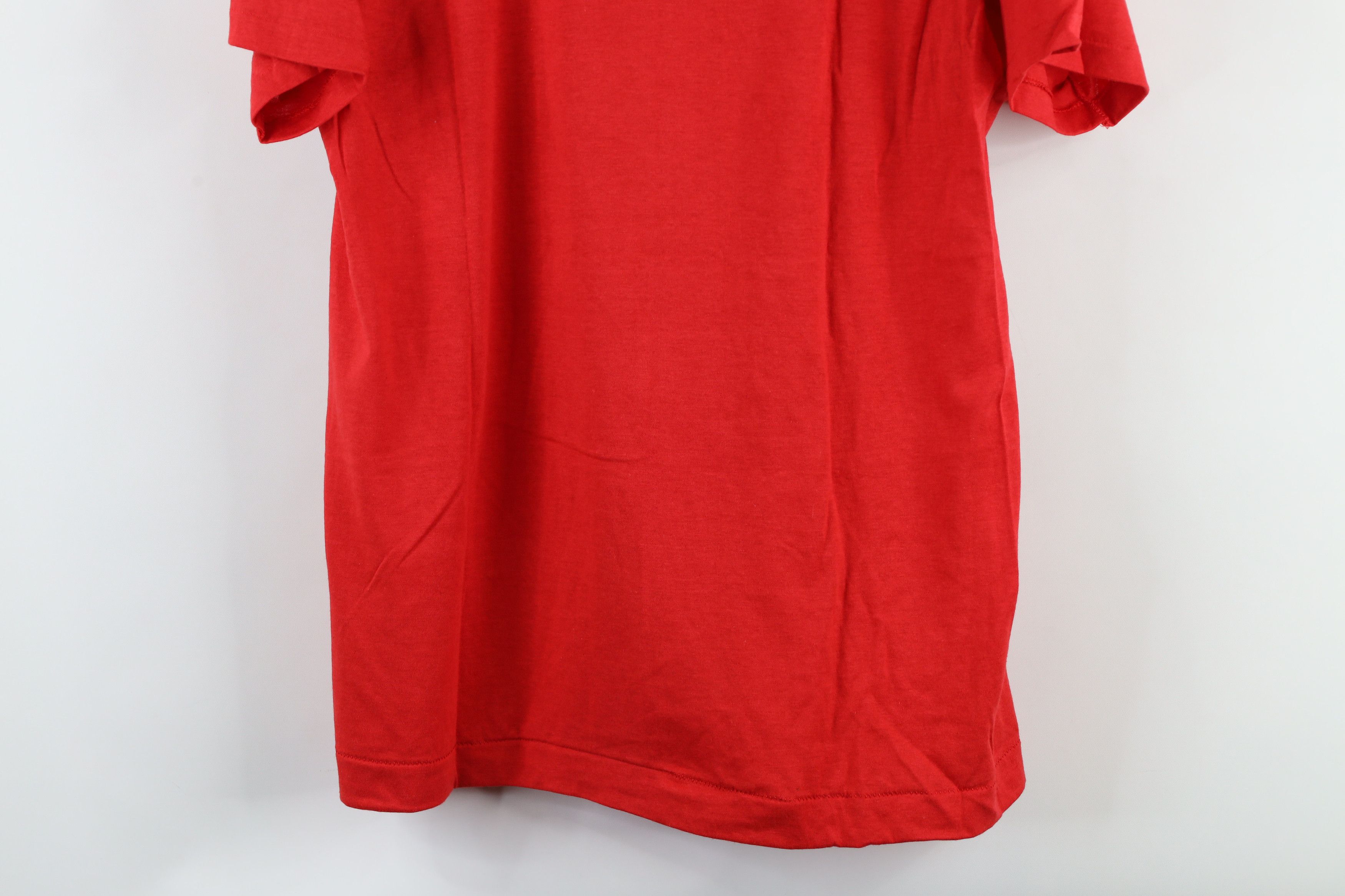 Vintage Deadstock Vintage 80s 20 Teamsters Union T-Shirt Red USA Size US L / EU 52-54 / 3 - 9 Thumbnail