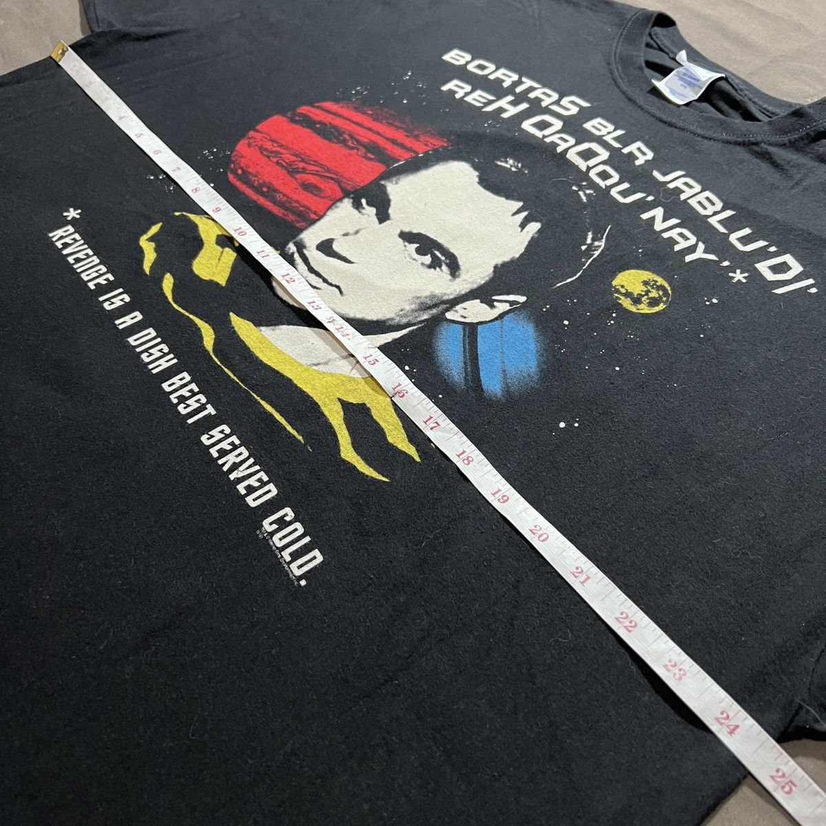 Vintage Vtg. Y2K StarTrek Sheldon Cooper Klingon Revenge Movie 2XL Size US XXL / EU 58 / 5 - 6 Thumbnail