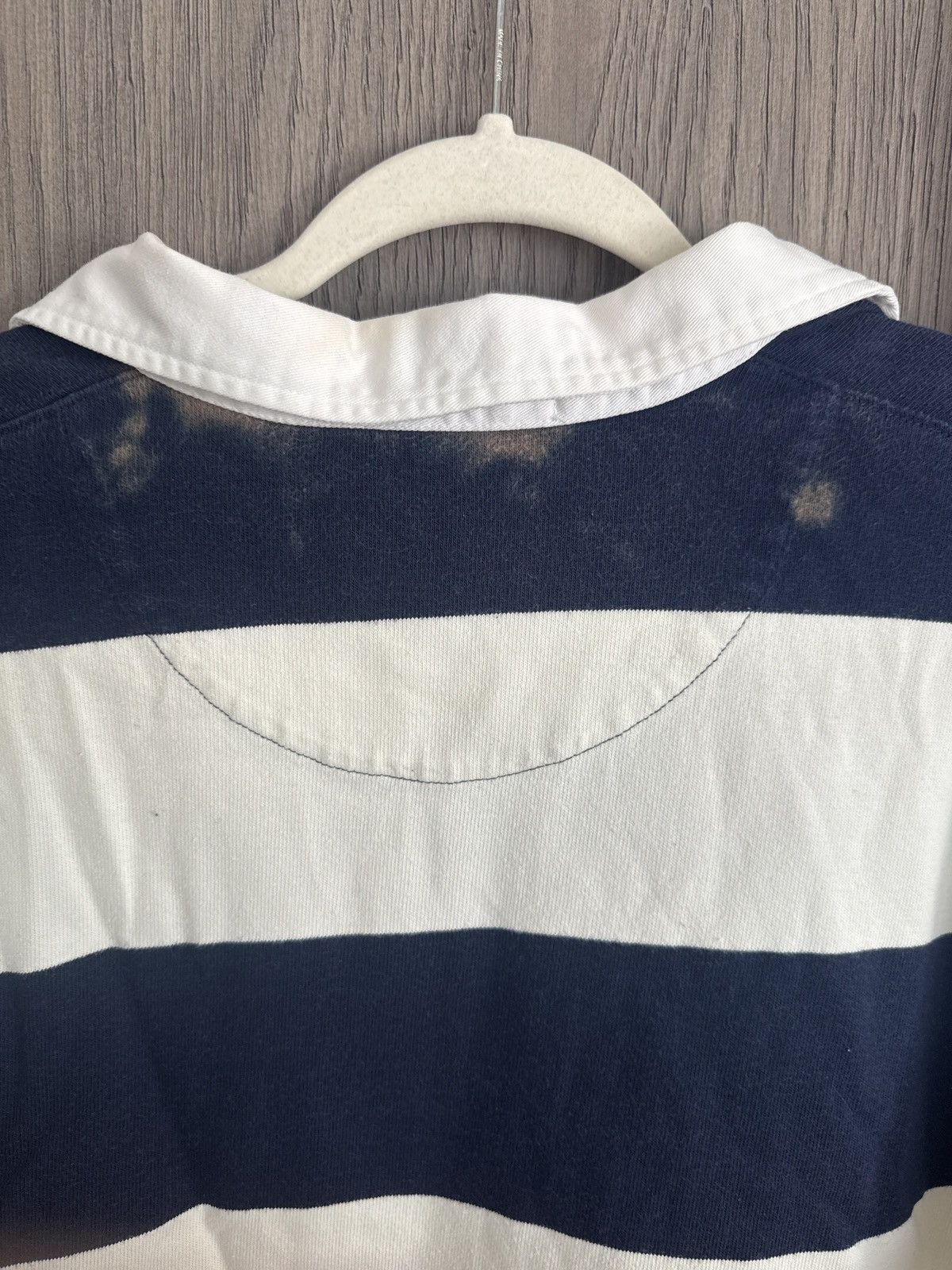 Polo Ralph Lauren Vintage Polo Sport Bear Striped Rugby Size US L / EU 52-54 / 3 - 7 Thumbnail