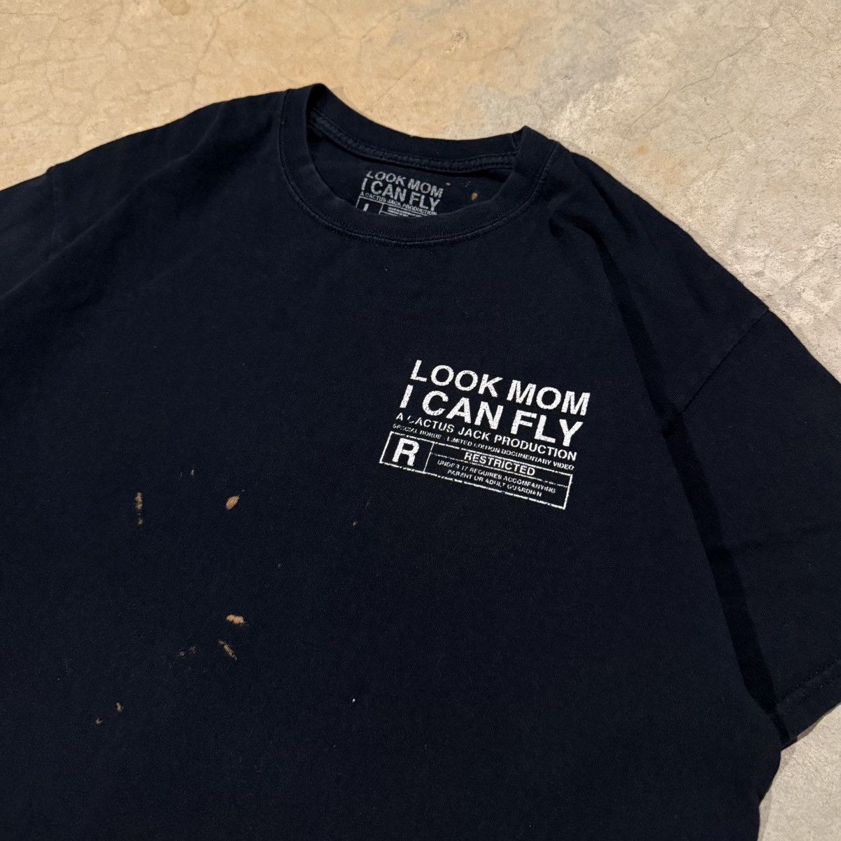 Travis Scott Travis Scott Look Mom I Can Fly Documentary Faded Rap Tee Size US L / EU 52-54 / 3 - 6 Thumbnail
