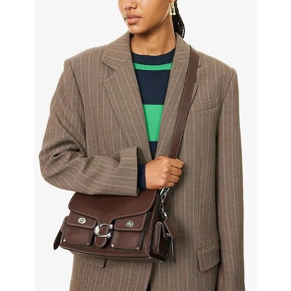 Coach Coach Cargo Western Turn-Lock Soft Tabby Shoulder Bag Maple Size ONE SIZE - 4 Thumbnail