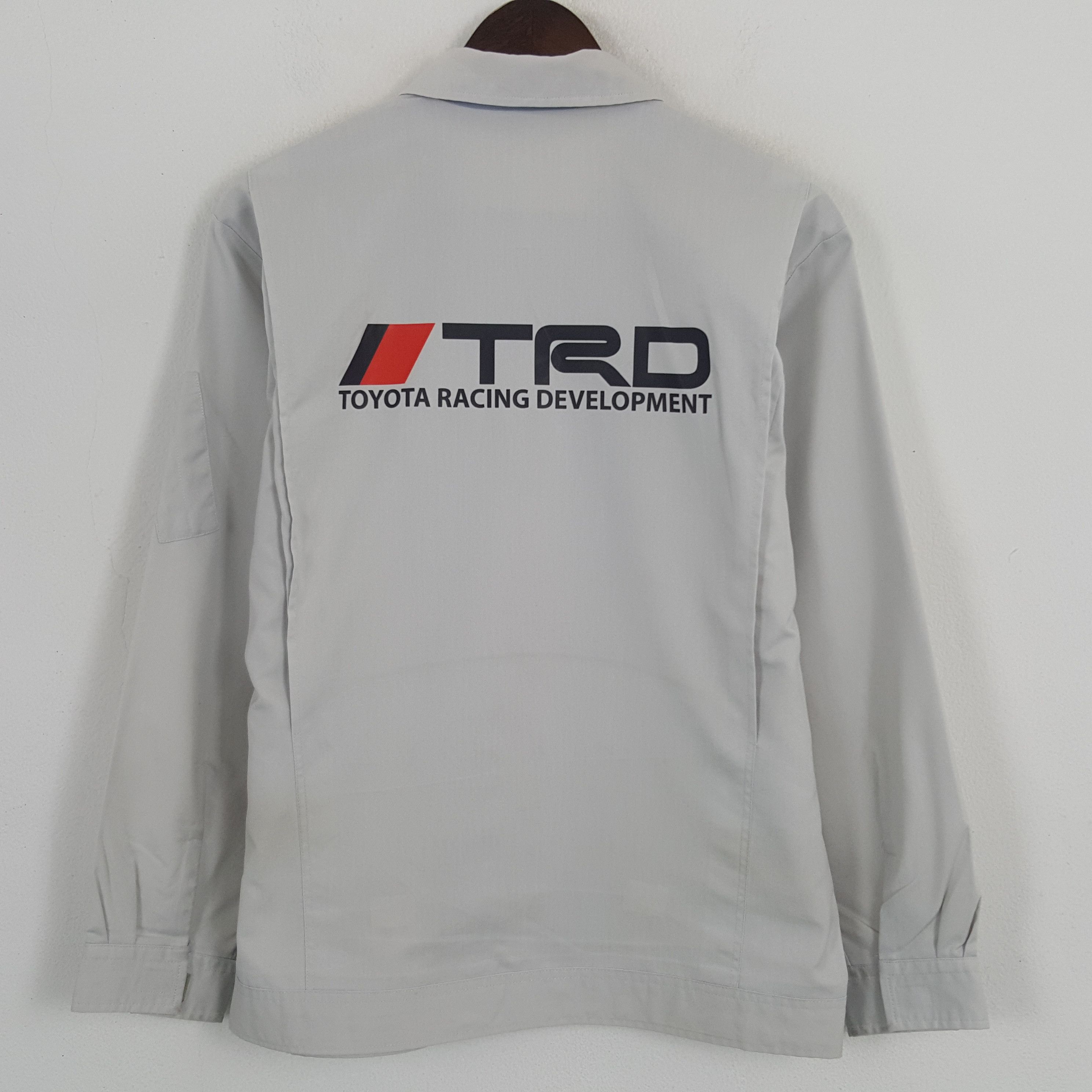 Japanese Brand × Vintage Vintage Toyota Racing Development Custom Art Worker Jacket Size US M / EU 48-50 / 2 - 1 Thumbnail