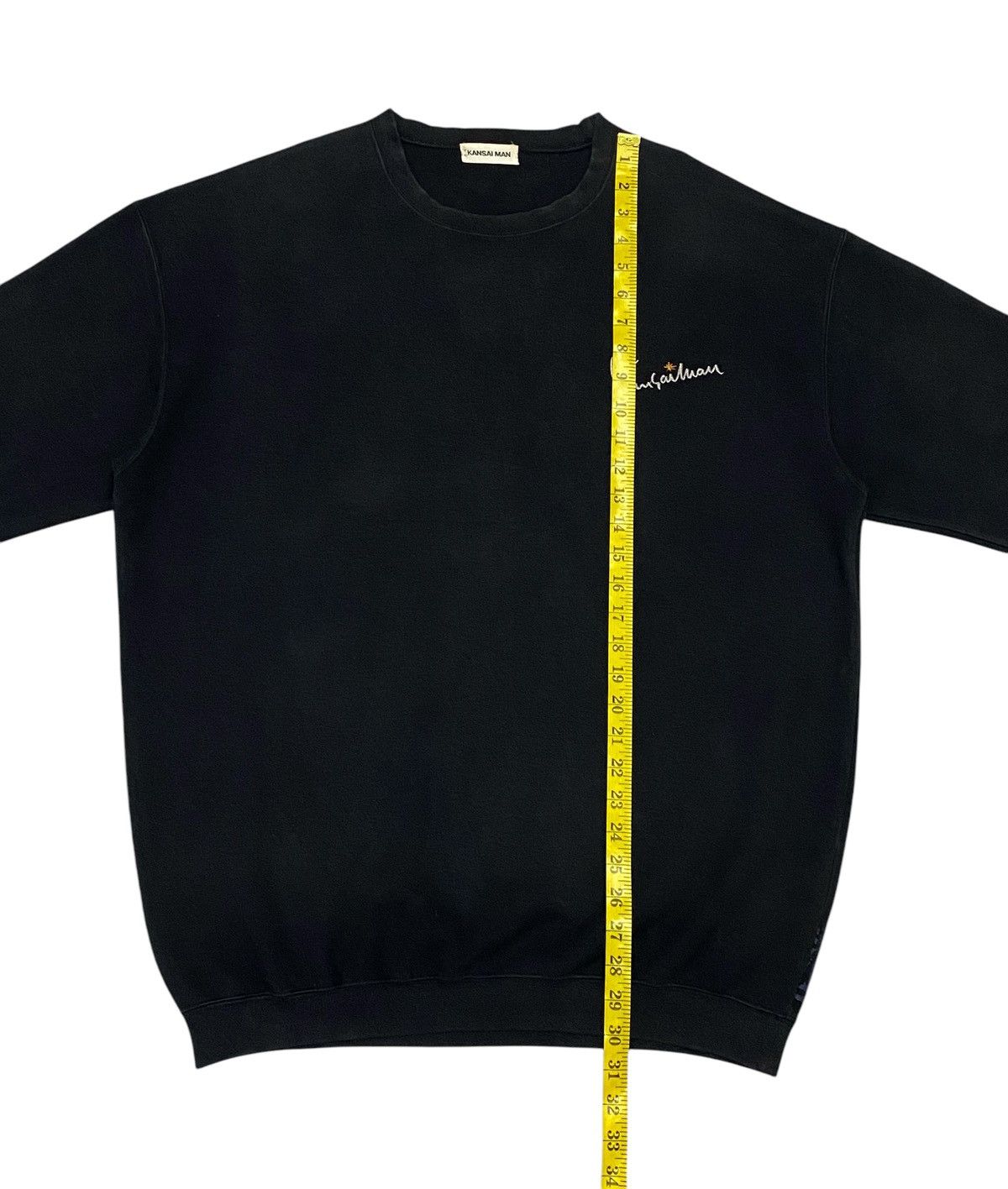 Kansai Yamamoto × Vintage Vintage 90s Kansai Man Over Print Sweatshirt Size US XL / EU 56 / 4 - 12 Thumbnail
