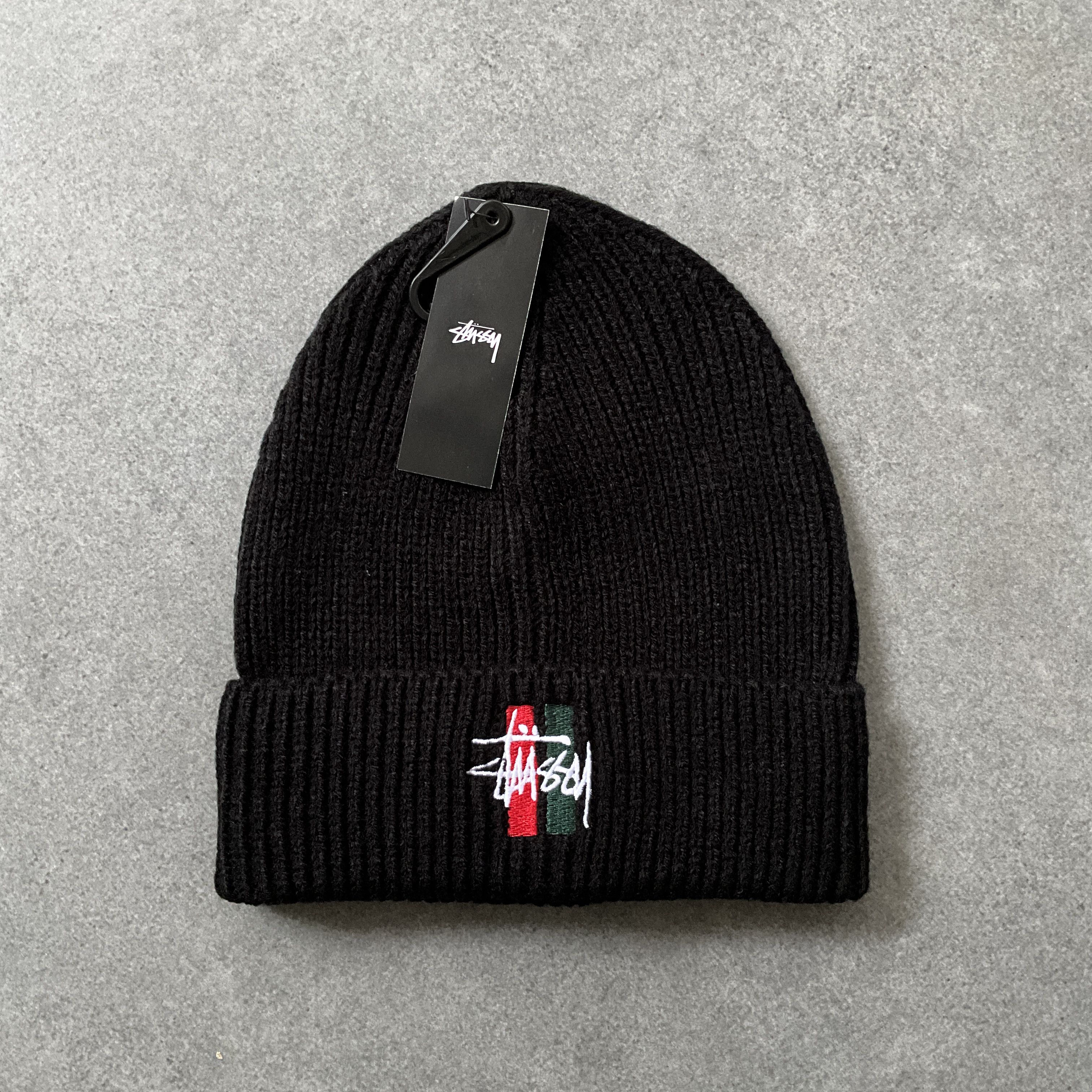 Stussy Stüssy Helvetica Logo Cadet Cap Black | Grailed