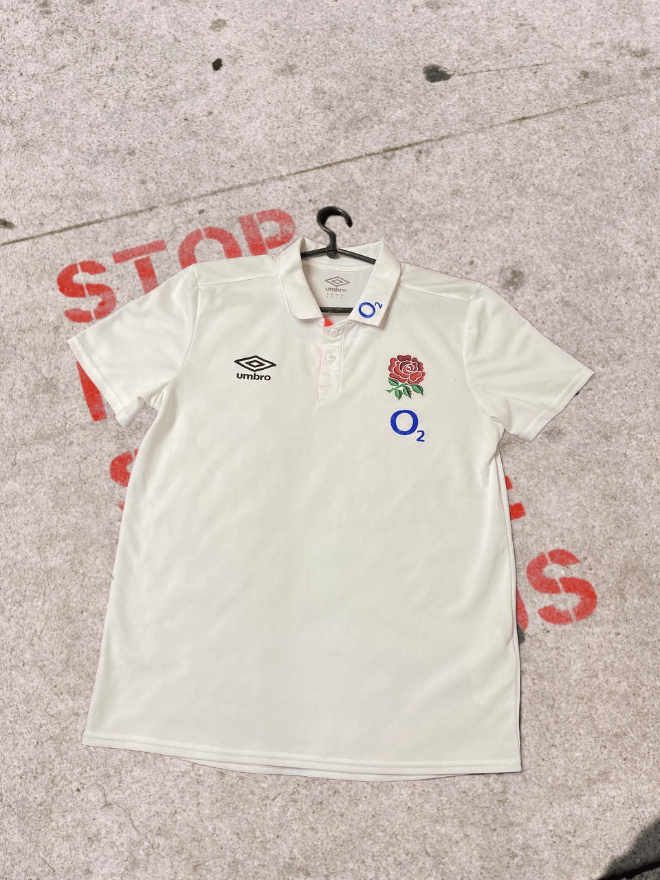 Umbro ENGLAND NATIONAL RUGBY UNION TEAM POLO Size US M / EU 48-50 / 2 - 1 Thumbnail