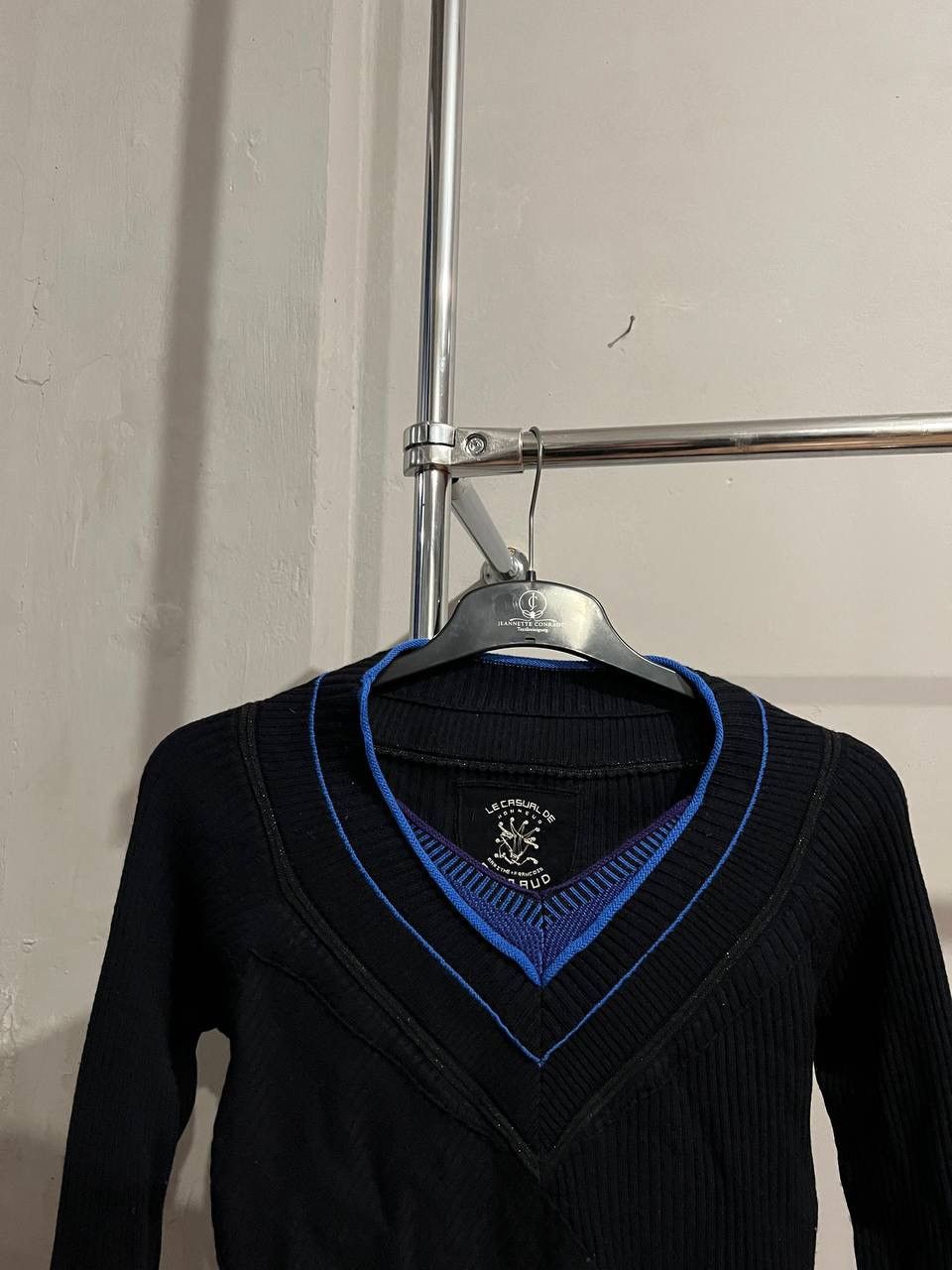 Marithe + Francois Girbaud MARITHE FRANCOIS GIRBAUD ARCHIVAL ASYMMETRICAL WOOL SWEATER Size L / US 10 / IT 46 - 5 Thumbnail