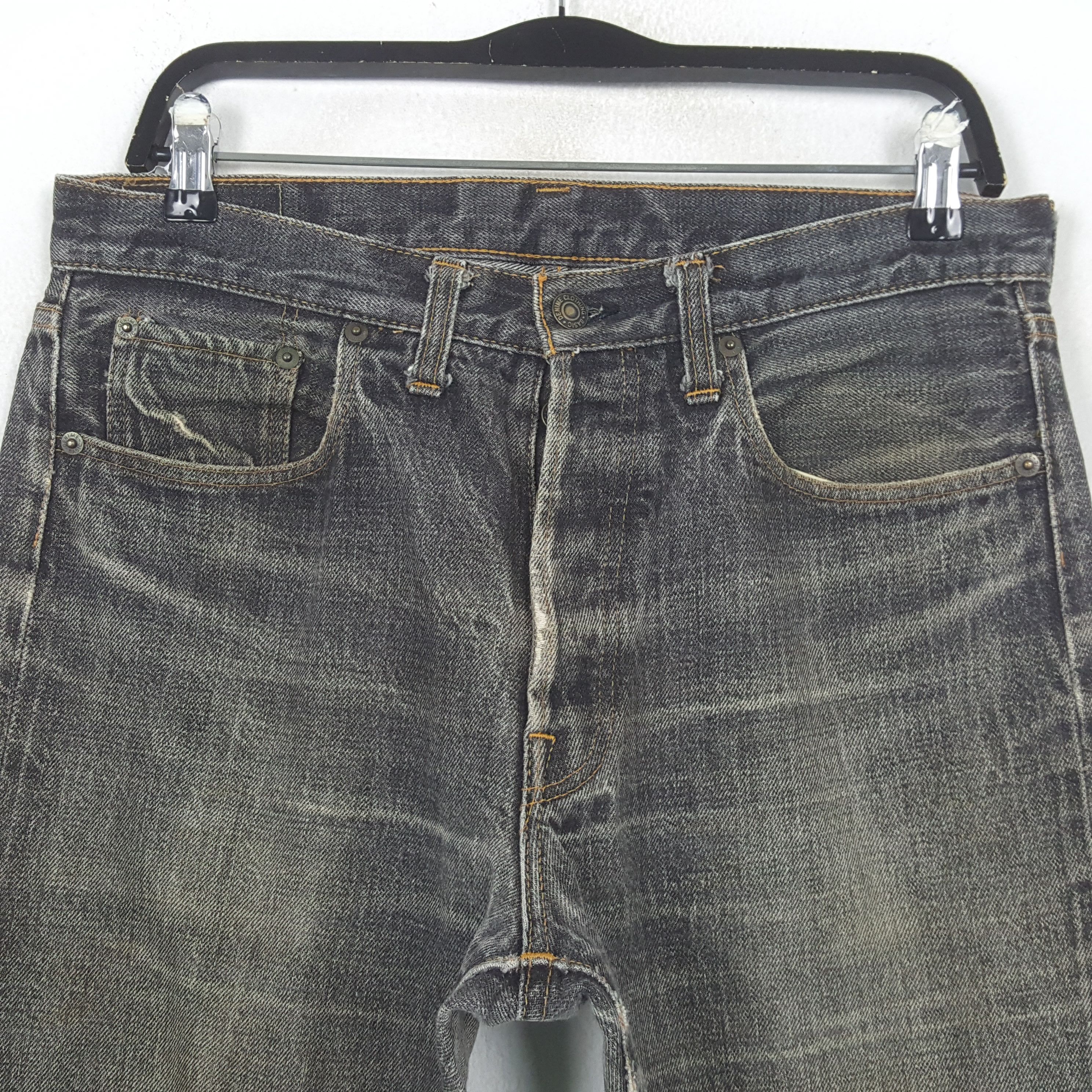 Denime Denime Clothing Selvedge Japanese Style Jeans RR21 Size US 32 / EU 48 - 2 Thumbnail