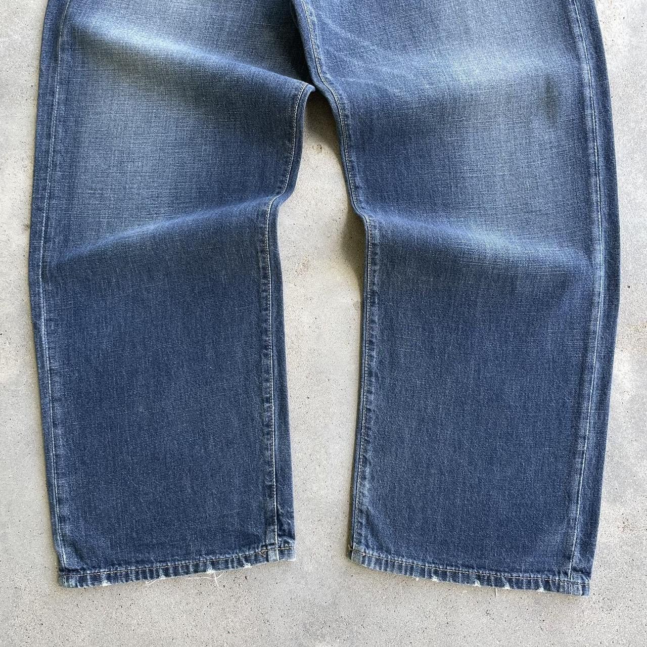 Japanese Brand × Vintage Crazy vintage baggy Y2K wide leg Nautica cyber skater pants Size US 38 / EU 54 - 3 Thumbnail