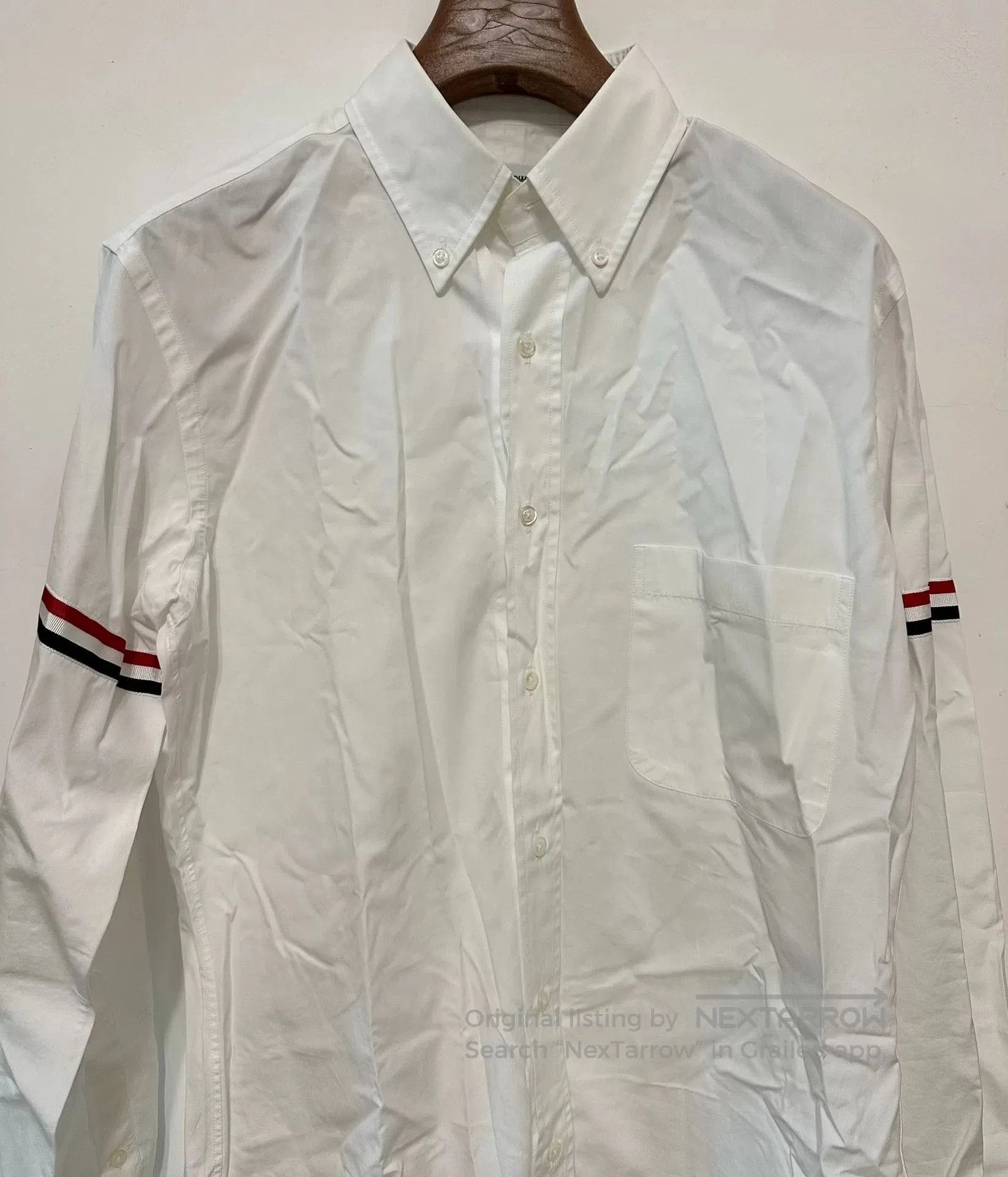 Thom Browne Thom Browne Classic Cuff Logo Shirt. Size US M / EU 48-50 / 2 - 3 Thumbnail