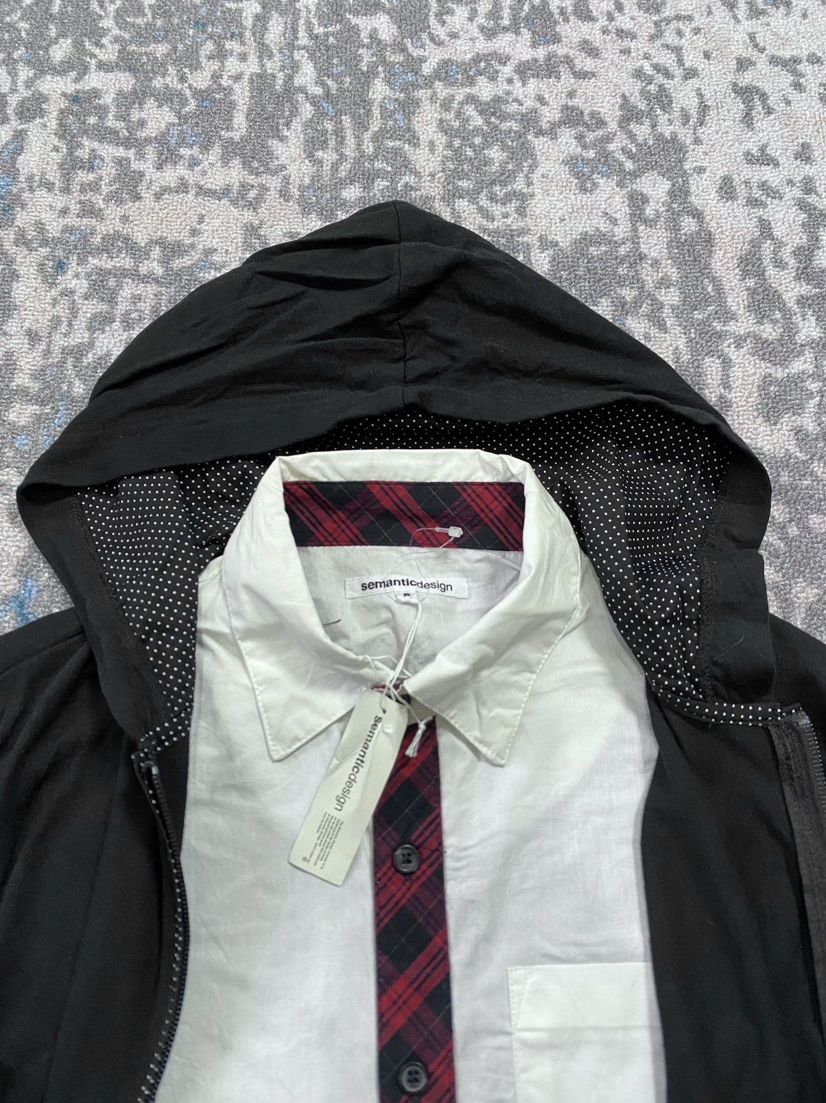 Hysteric Glamour Japanes Semantic design double layer hoodie Size US S / EU 44-46 / 1 - 3 Thumbnail