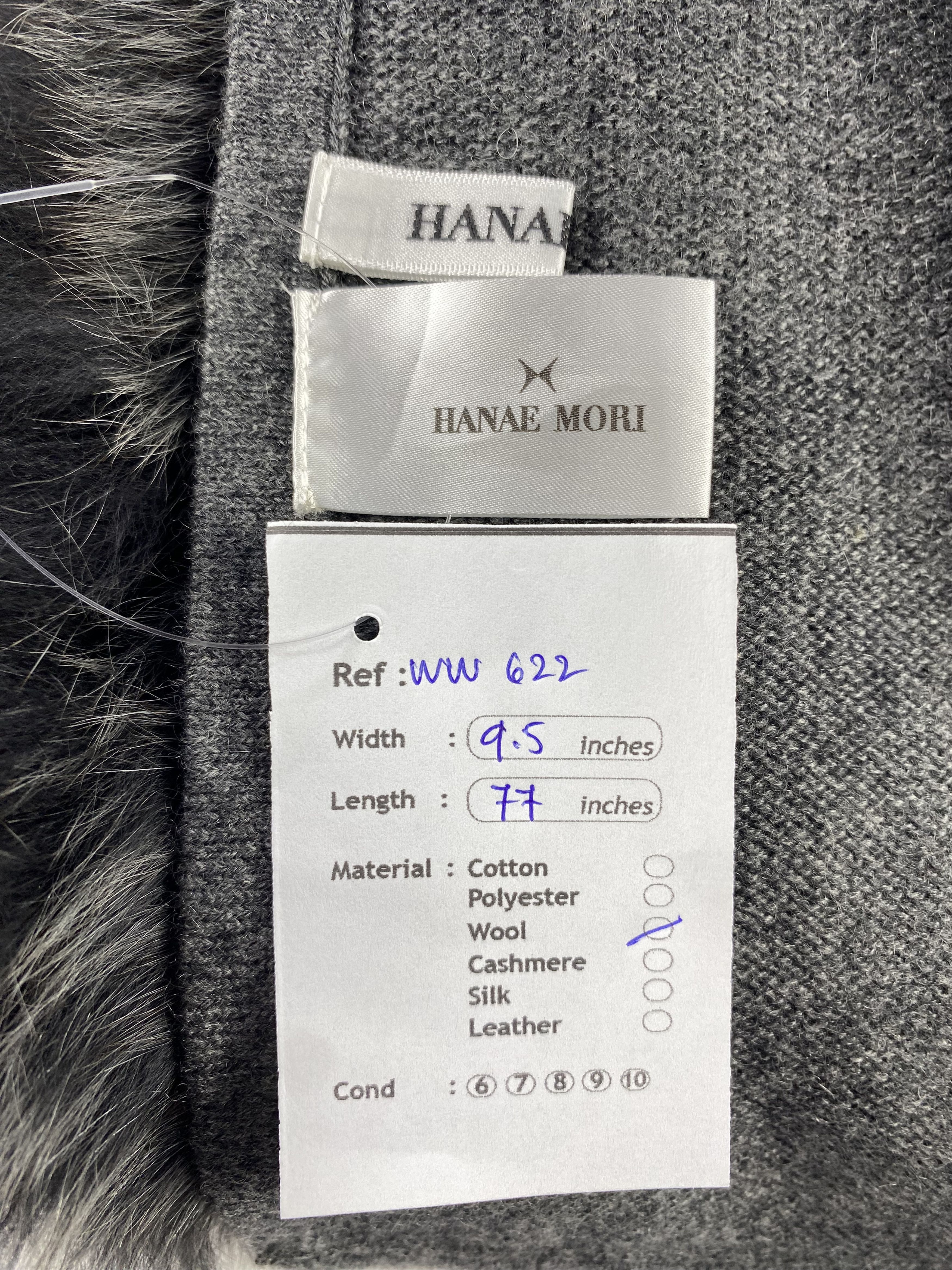 Hanae Mori Hanae Mori Scarf / Muffler / Neckwear - WW622 Size ONE SIZE - 6 Thumbnail