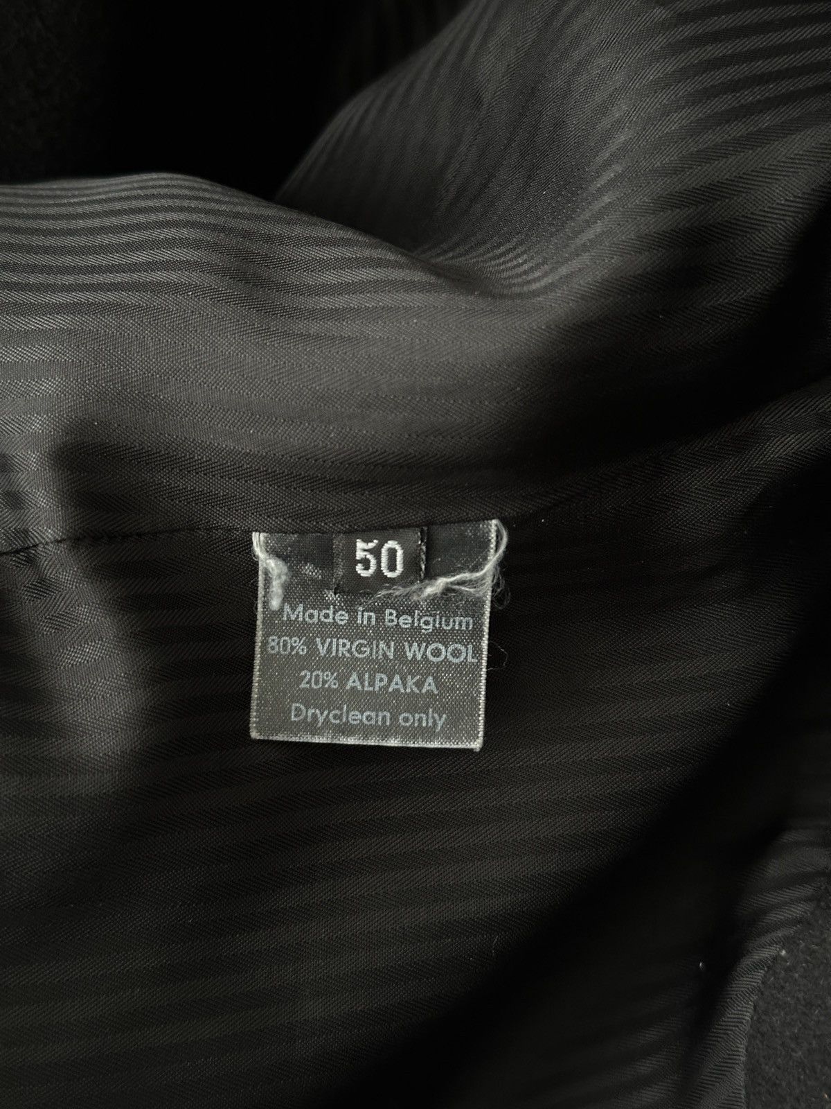 Raf Simons Raf Simons Autumn-Winter 1999-2000 Dracula Coat Size US M / EU 48-50 / 2 - 7 Thumbnail