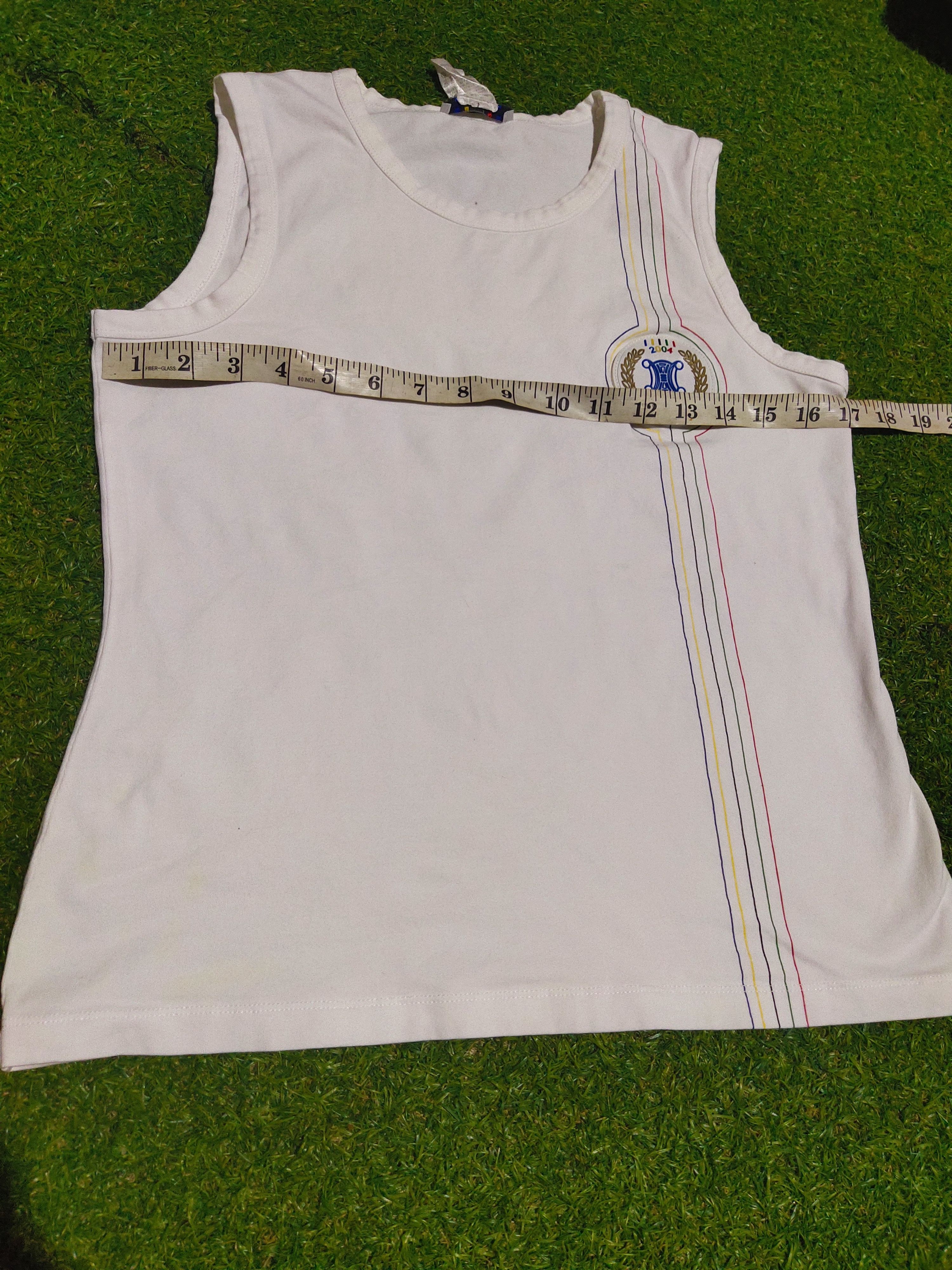 Celine Celine modele depose 2004 Olympic Tank Top Size L / US 10 / IT 46 - 6 Thumbnail