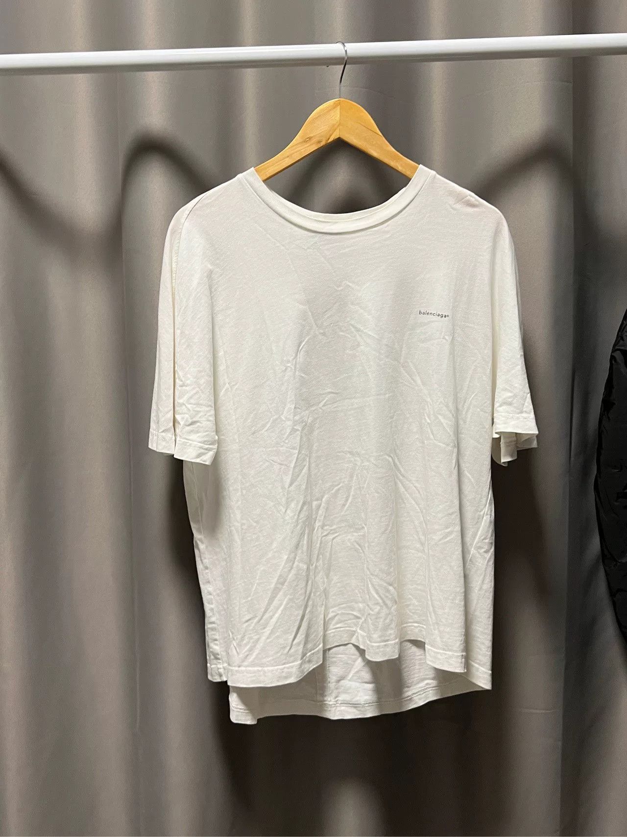 Balenciaga Balenciaga Small Logo Short Sleeve T-Shirt Size US S / EU 44-46 / 1 - 1 Thumbnail