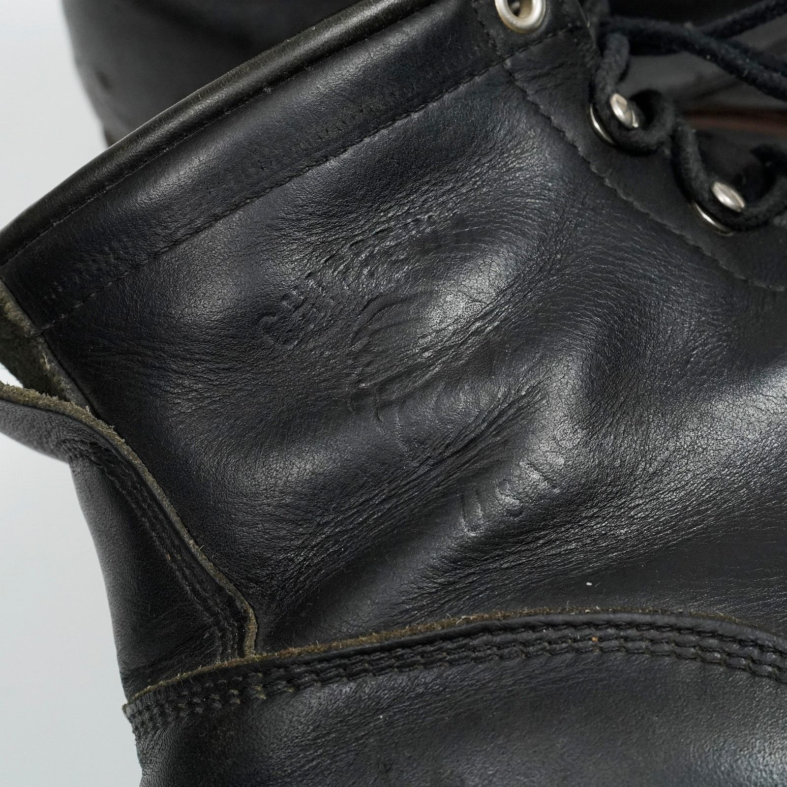 Chippewa Vintage Chippewa Black Leather Logger Work Boots USA 10.5 Size US 10.5 / EU 43-44 - 8 Thumbnail