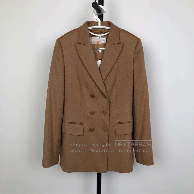Max Mara Max Mara Camel Hair Blazer Jacket Size M / US 6-8 / IT 42-44 - 1 Thumbnail