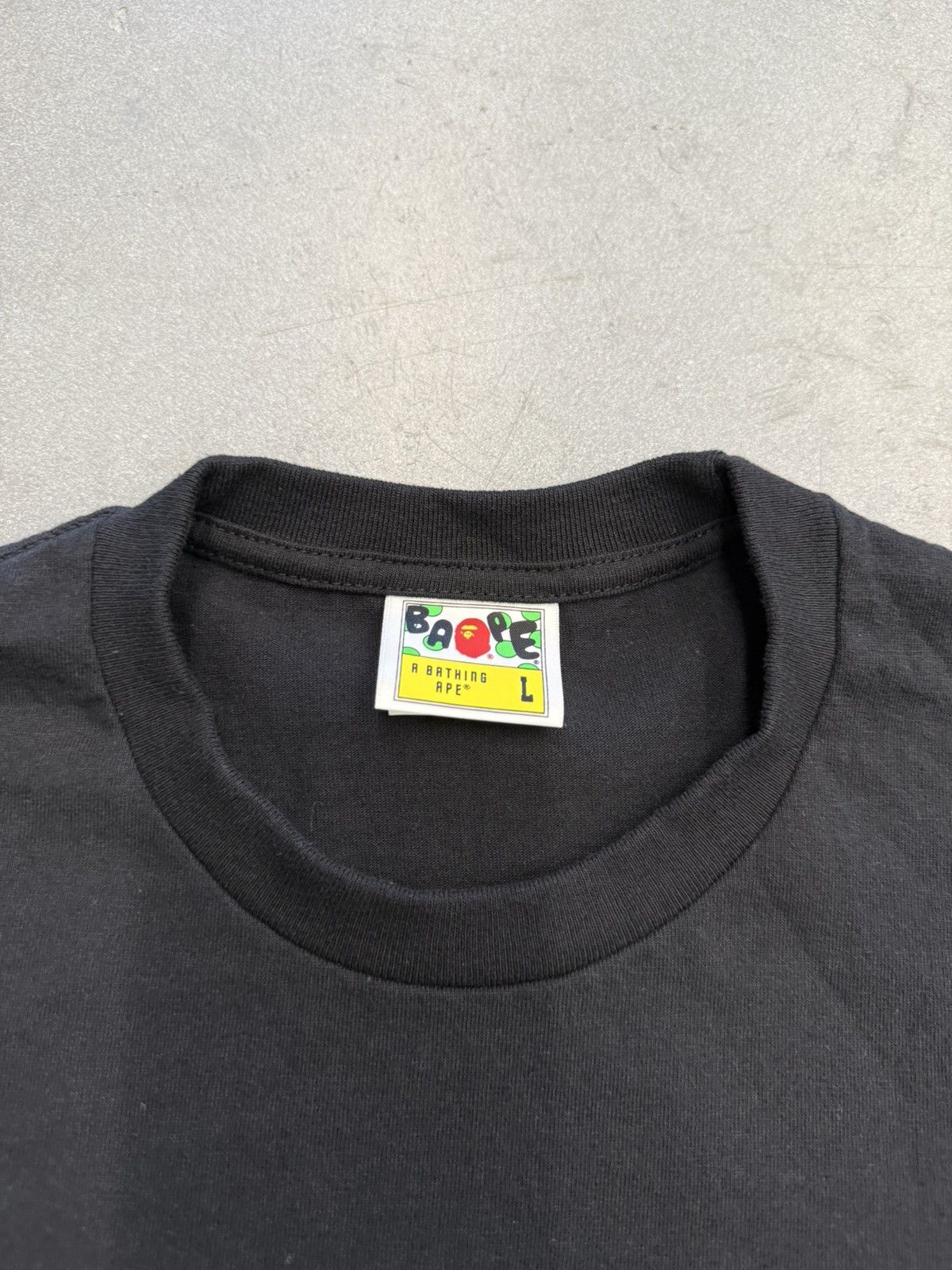 Bape SS21 Bape Kid Cudi College Moon Man Tee Size US L / EU 52-54 / 3 - 6 Thumbnail