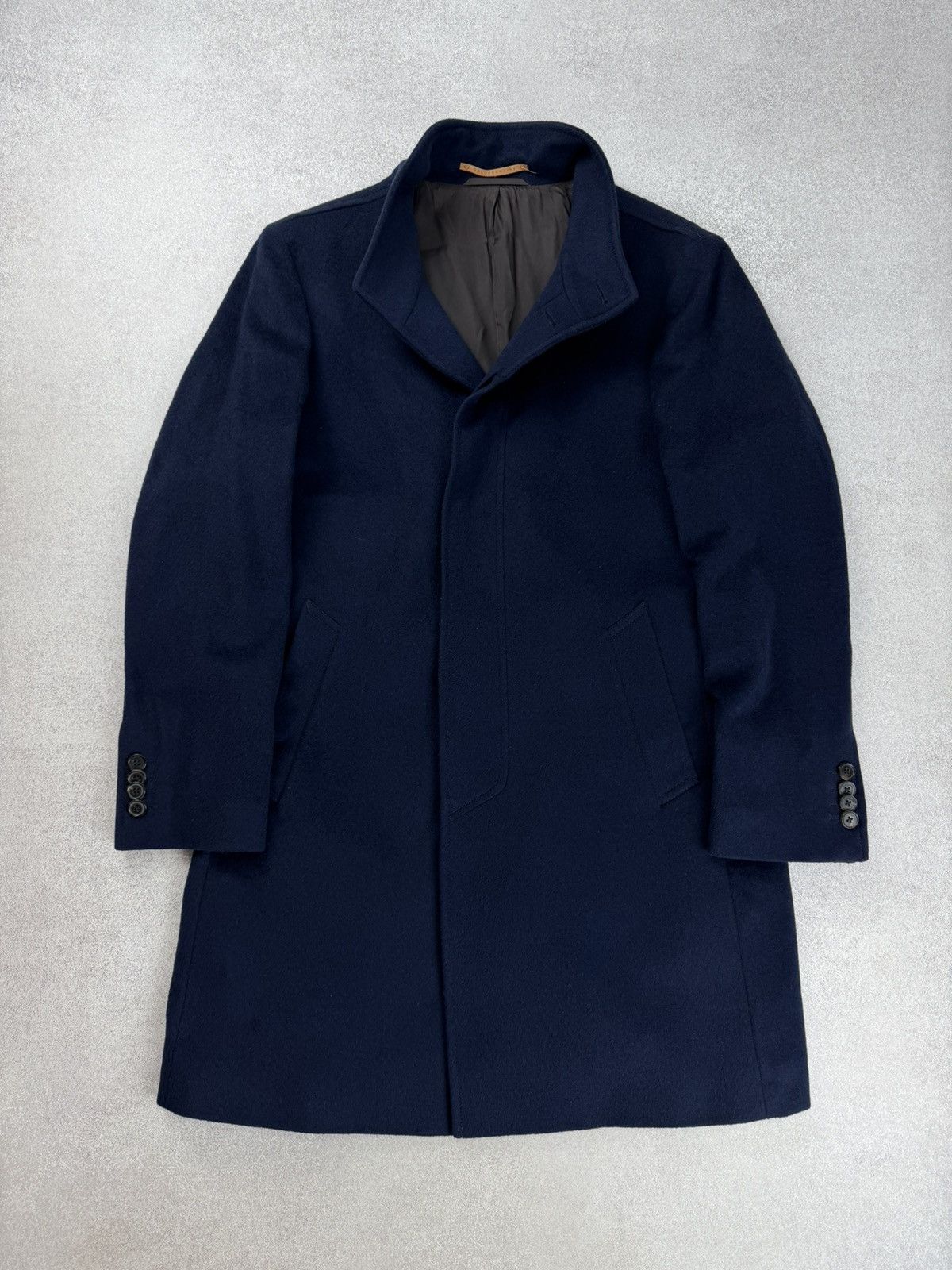 Baldessarini Cashmere Blend Coat Jacket Navy Blue
