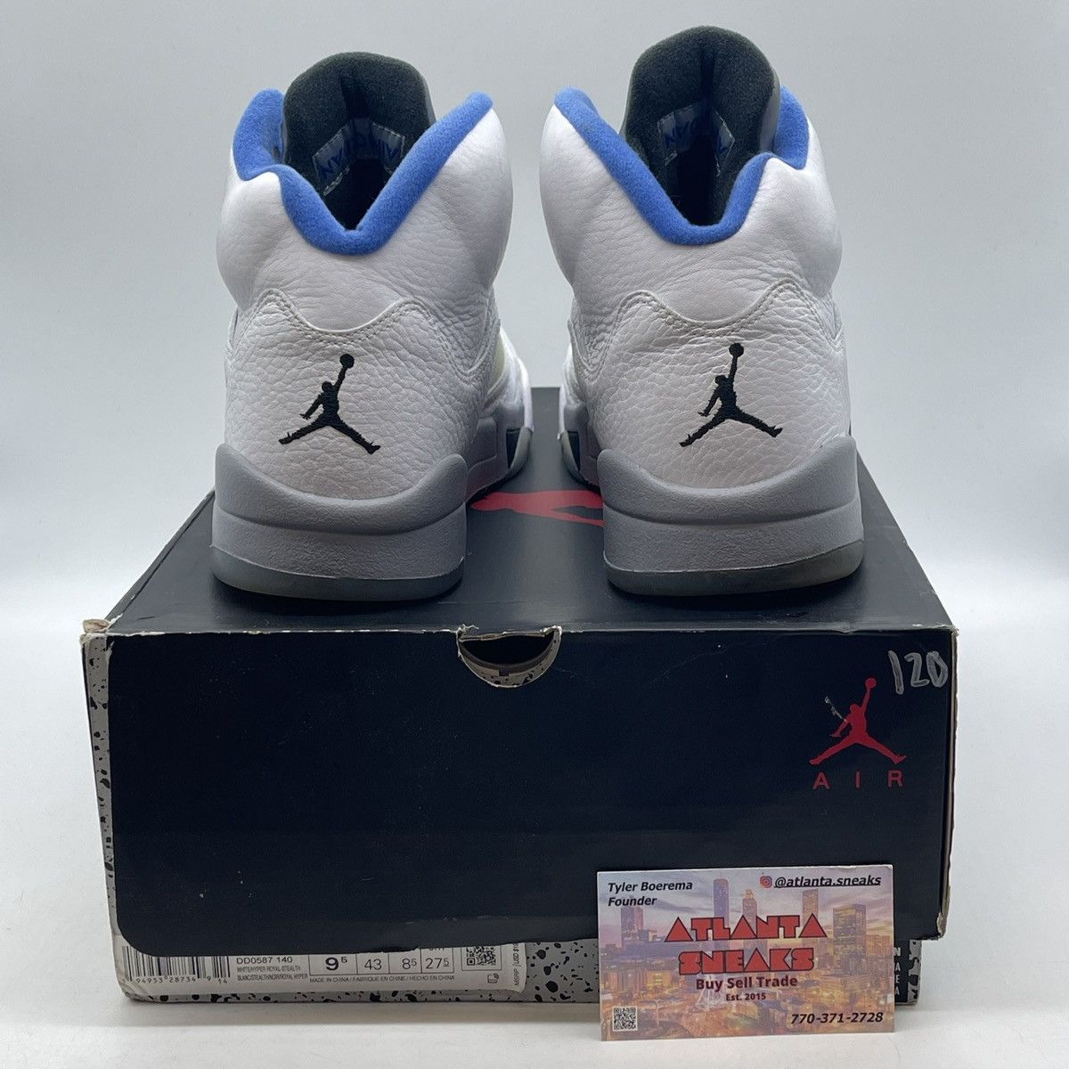 Jordan Brand Air jordan 5 stealth 2.0 Size US 9.5 / EU 42-43 - 3 Thumbnail