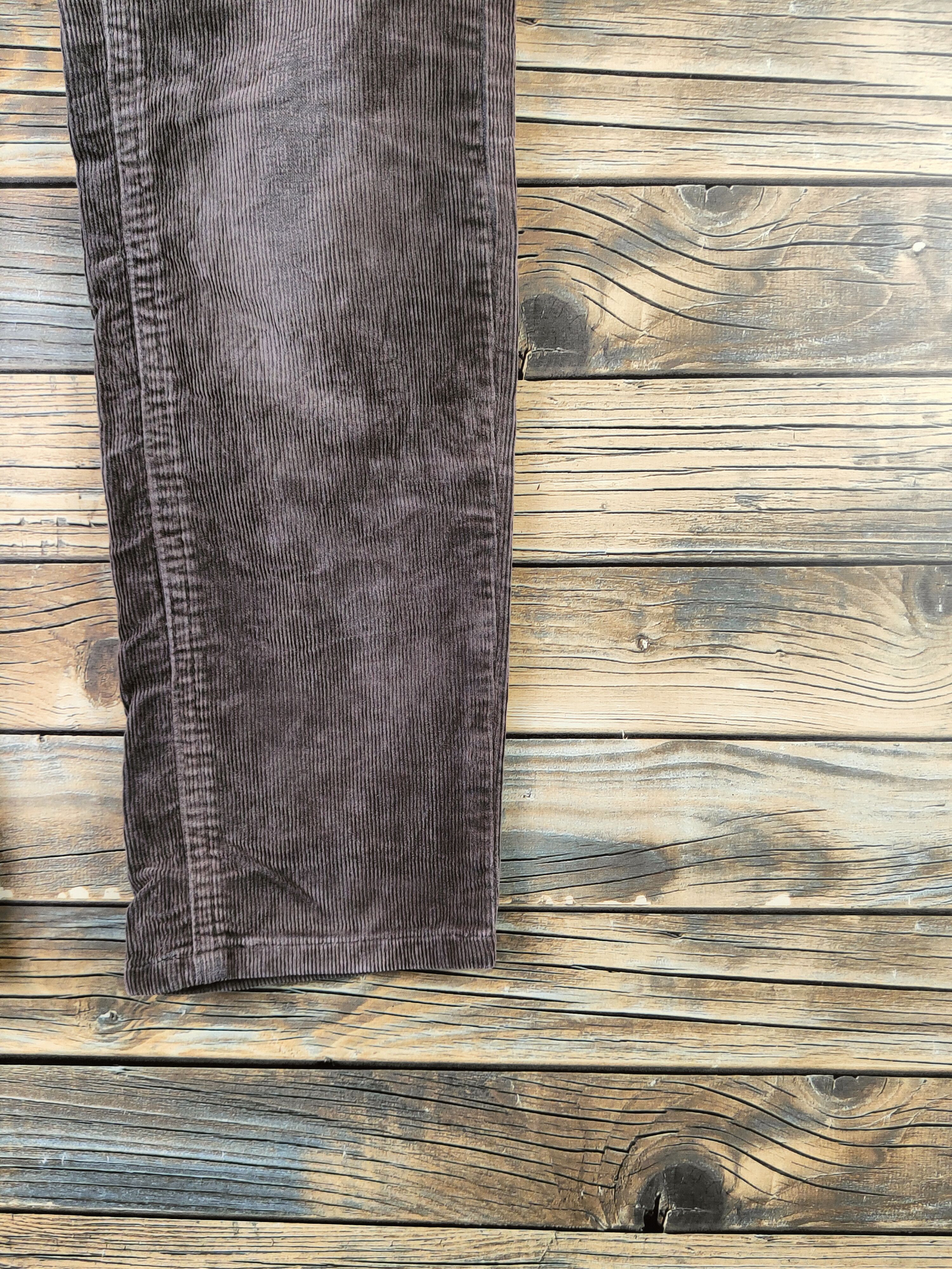 Edwin Edwin-Something Brown Multipocket Corduroy Pants #46-326 Size 27" / US 4 / IT 40 - 7 Thumbnail