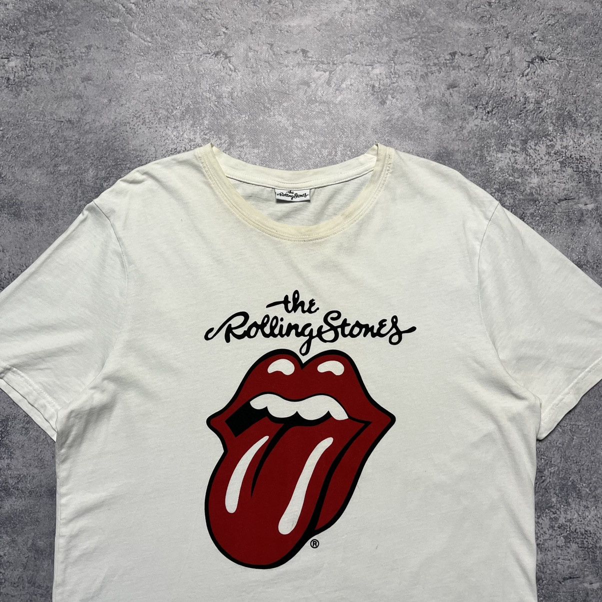 Band Tees × The Rolling Stones The Rolling Stones Big Logo Tee Rock Band Size US L / EU 52-54 / 3 - 2 Thumbnail