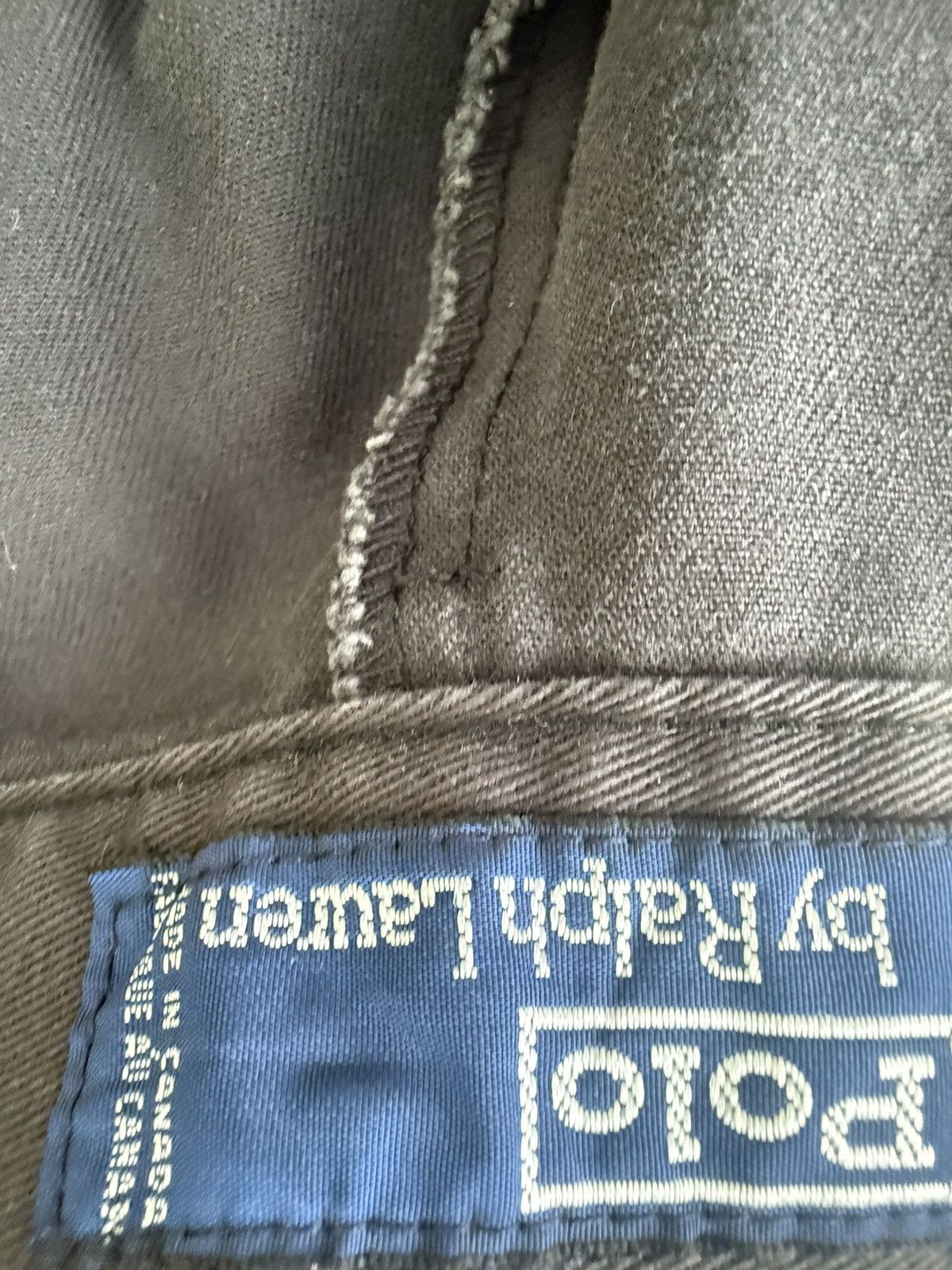 Polo Ralph Lauren Polo Blue Label Black Chino Size US 34 / EU 50 - 4 Thumbnail