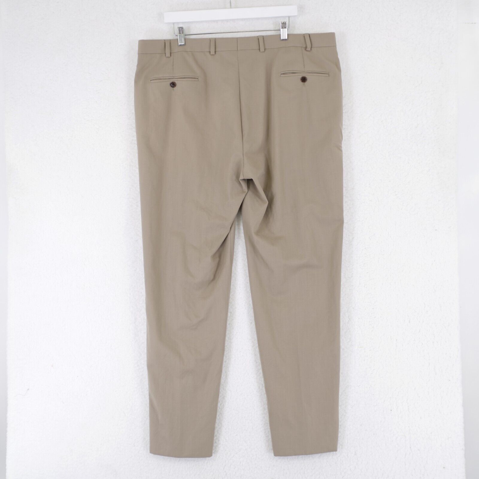 Brooks Brothers Brooks Brothers Madison Fit Tan Wool 42/32 Dress Pants High Size 42R - 4 Thumbnail