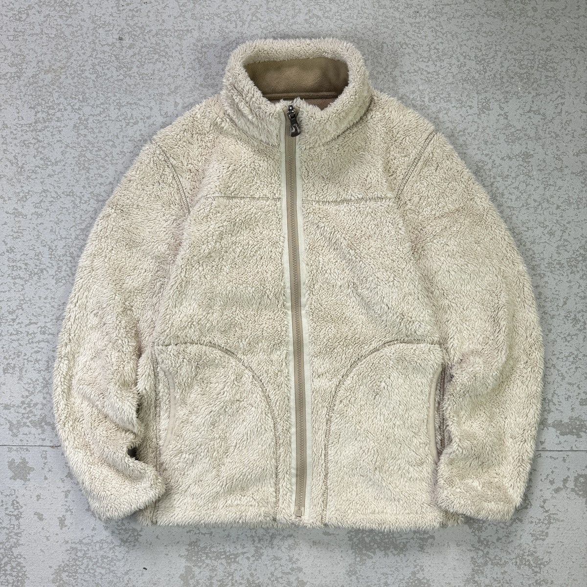 Japanese Brand × Uniqlo 💥Uniqlo Reversible Matter Fleece Nice Design Jacket Size US S / EU 44-46 / 1 - 2 Thumbnail