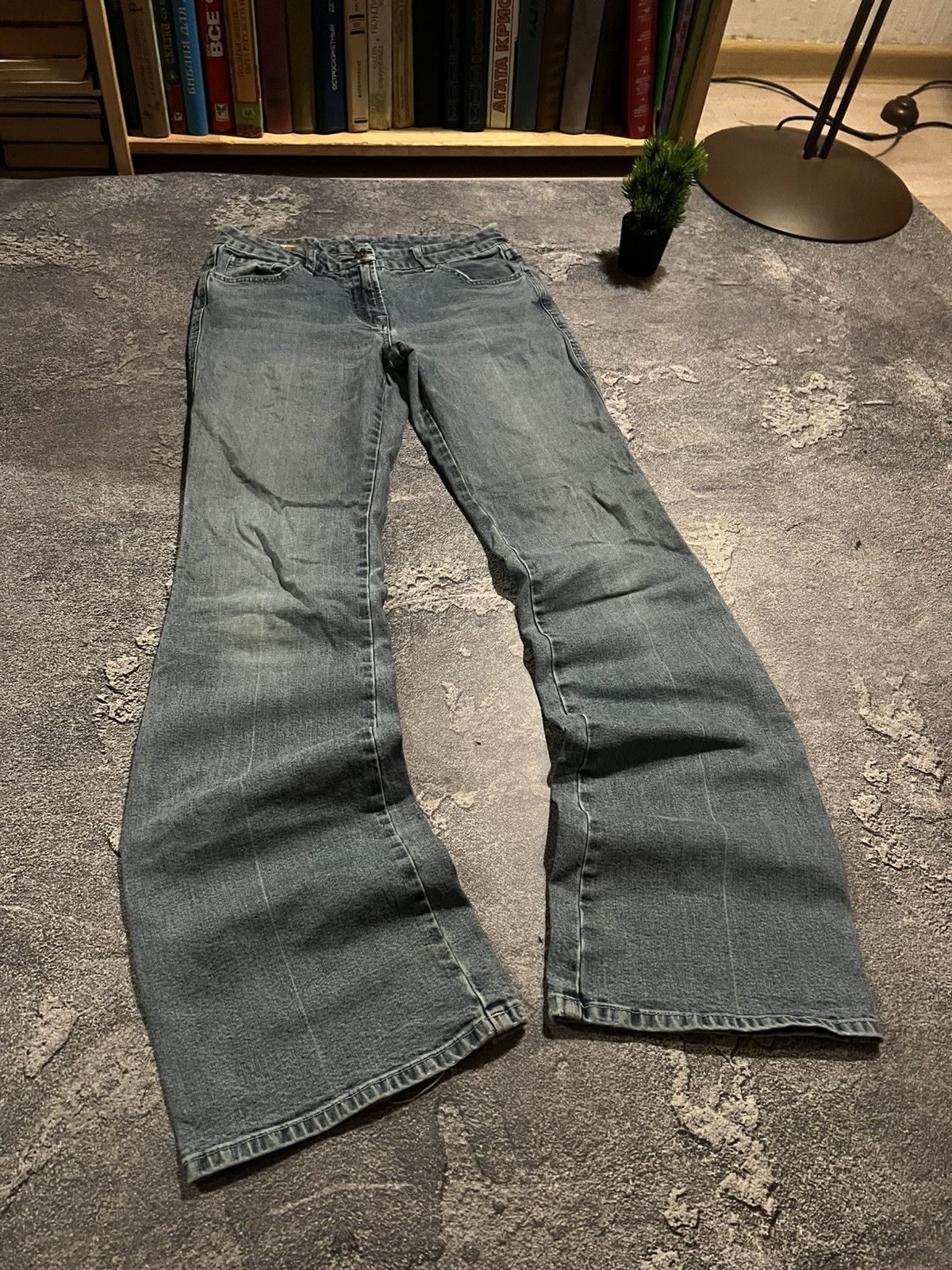 パンツ win&sons black flared denim Y2K archive win&sons black flared denim Y2K archive - メルカリ