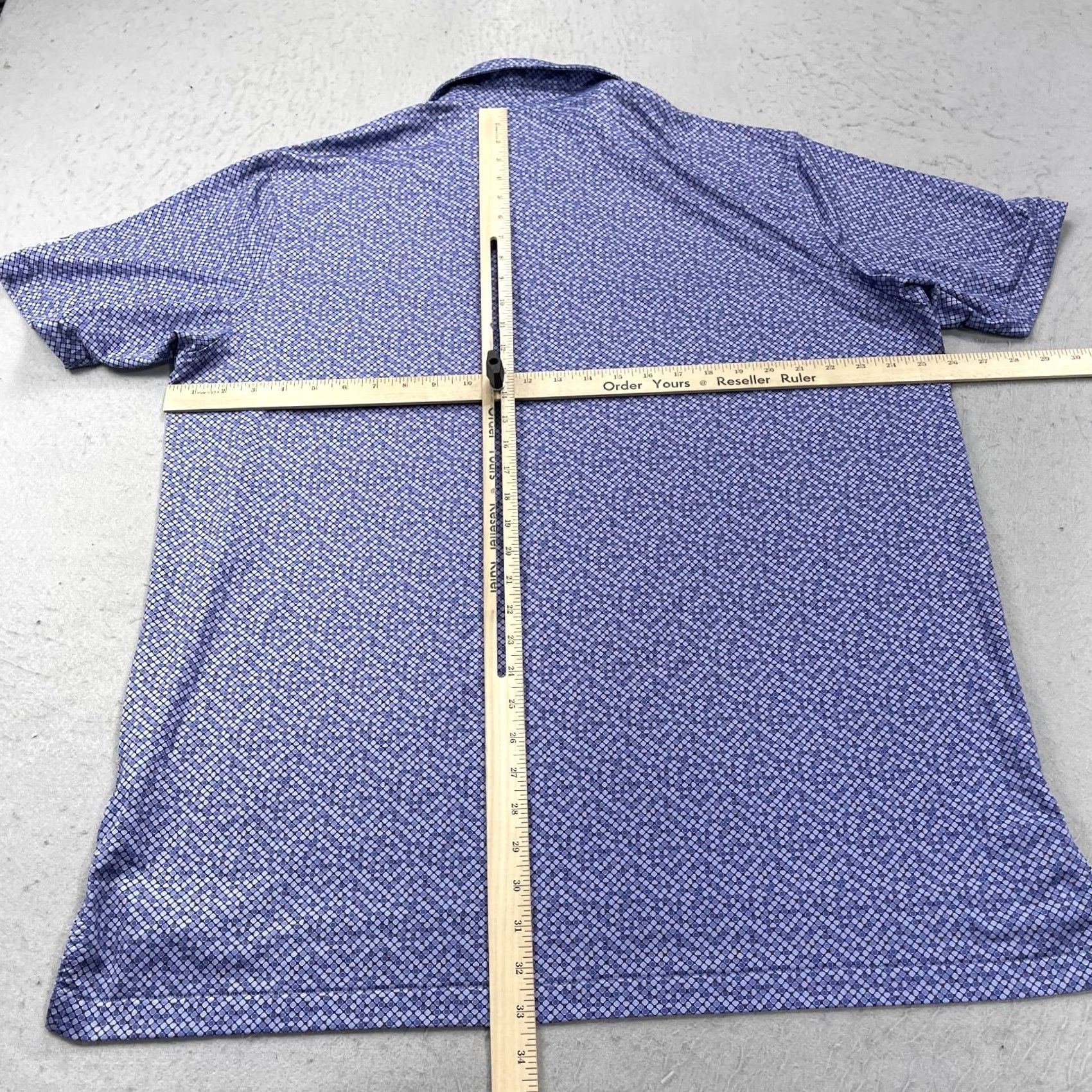Peter Millar Peter Millar Polo Shirt Mens XL Purple Short Sleeve Collared Logo Golf Summer Comfort XS/XL? Size US XL / EU 56 / 4 - 7 Thumbnail