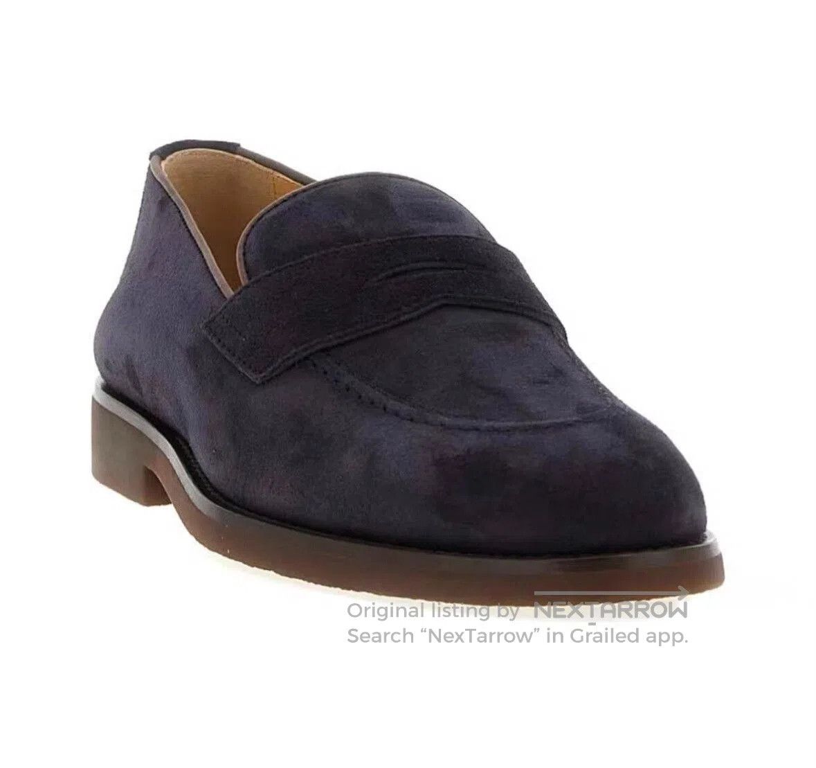 Brunello Cucinelli Brunello Cucinelli Men's Suede Loafers. Size US 6 / EU 39 - 1 Thumbnail