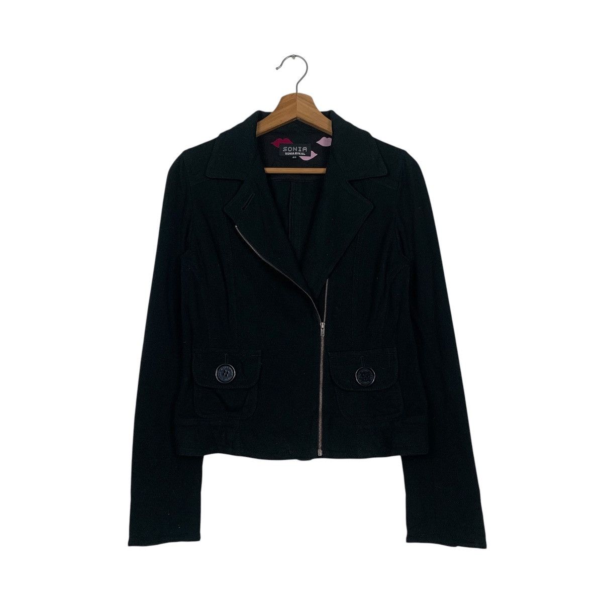 Sonia Rykiel Sonia Rykiel Crop Jacket Size S / US 4 / IT 40 - 1 Thumbnail